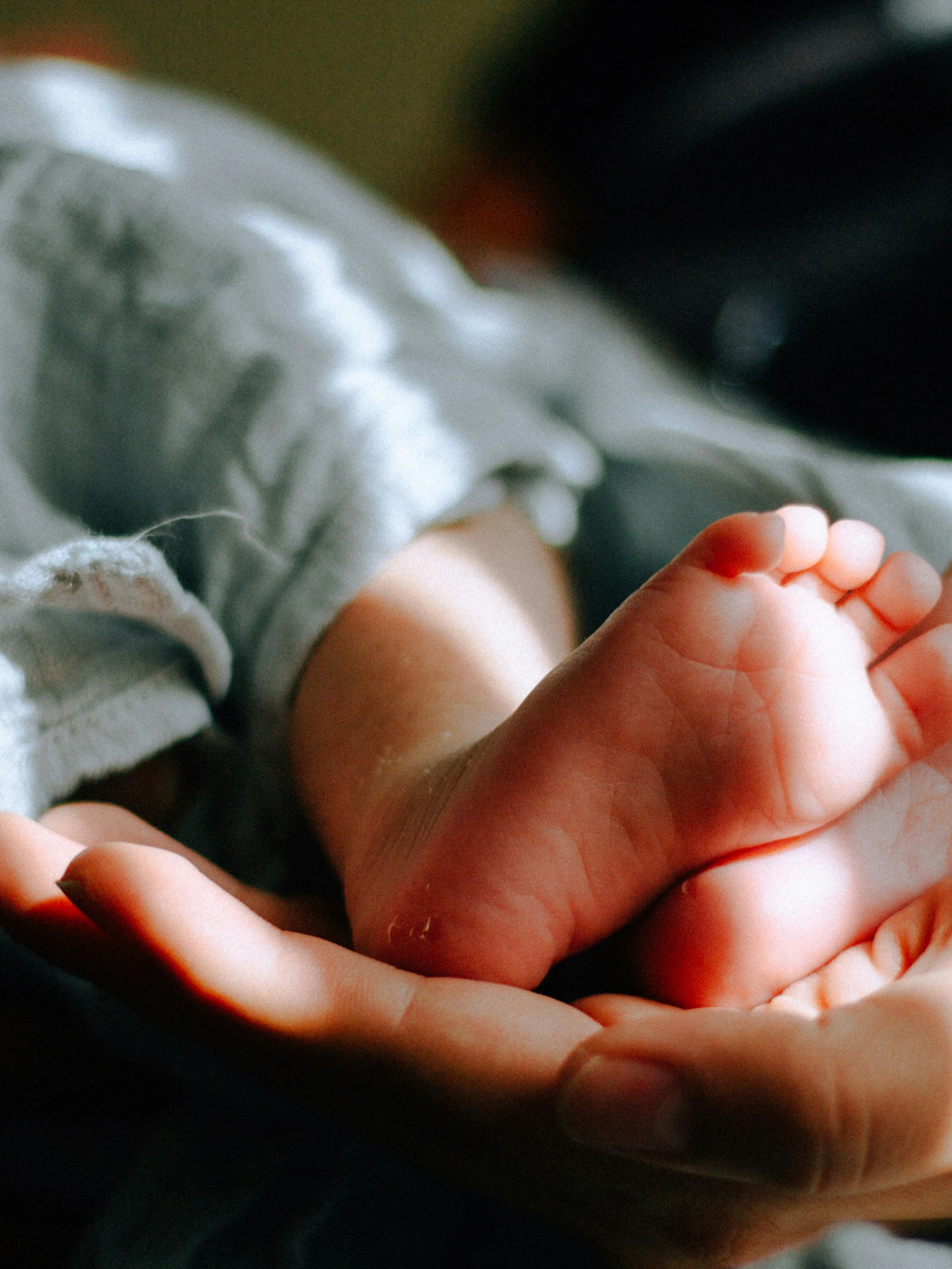 Baby Pasgeboren baby heeft al gevoel voor ritme