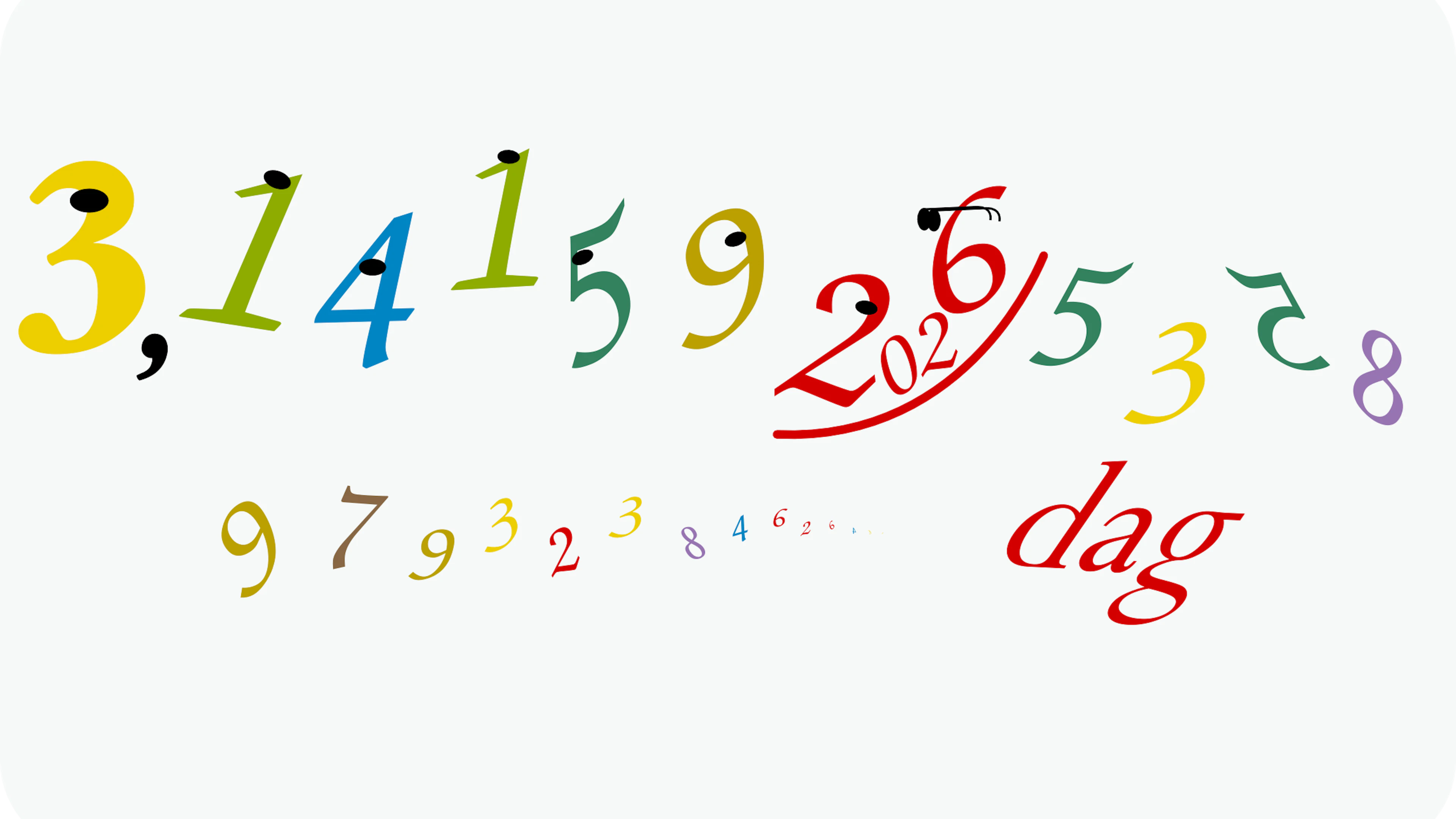 pi-dag 2026 Volkomen proportie des circkels diameter teghen sijnen ronden om-loop