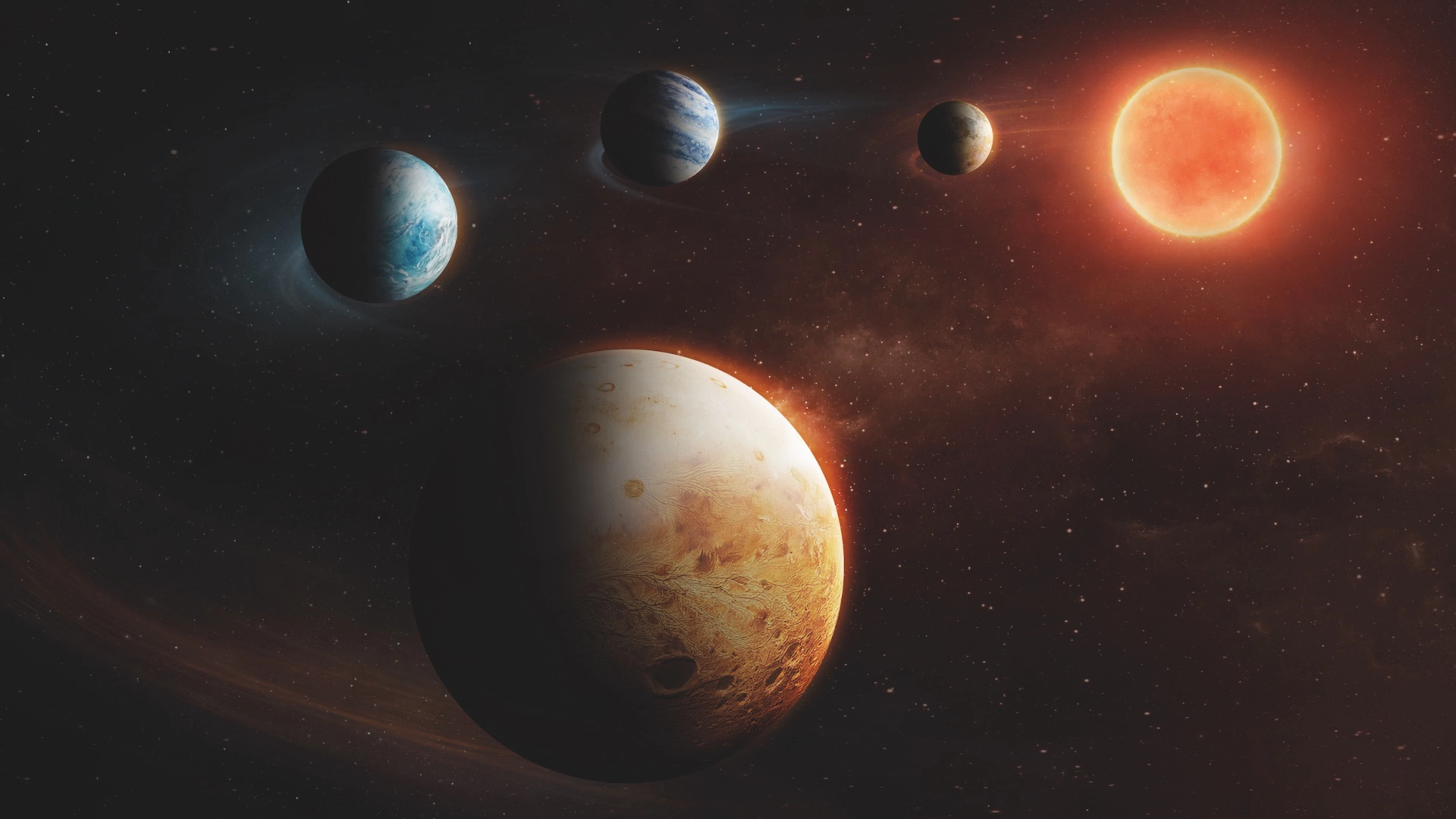 Planetenstelsel ontdekt met afwijkende planeetvolgorde: hoe kan dat?
