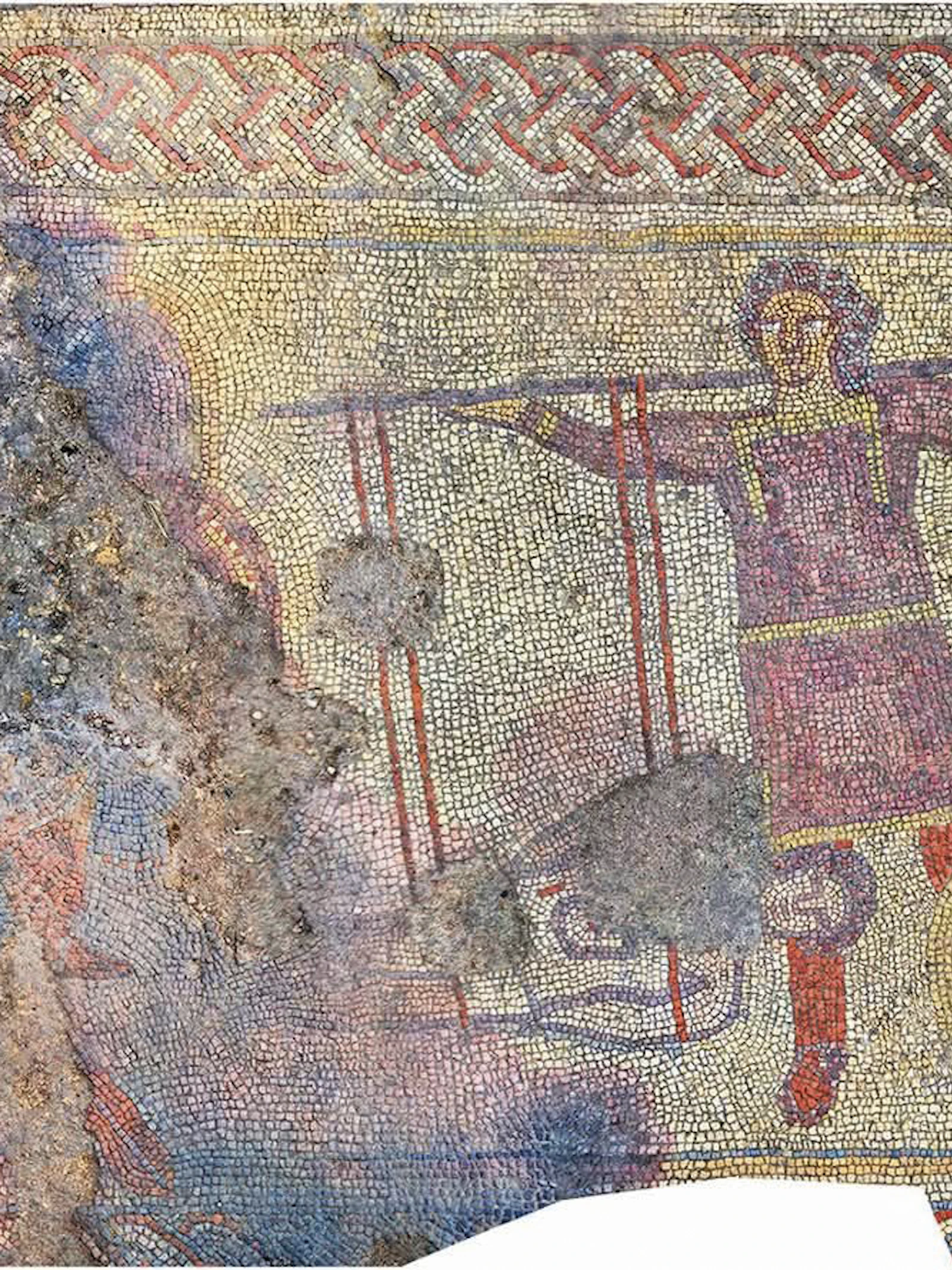 Brits-Romeinse mozaïek toont minder bekende vertelling van Trojaanse Oorlog