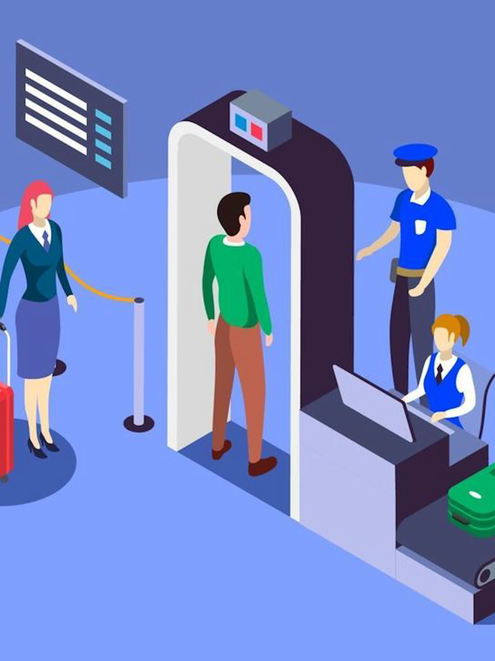 In het ziekenhuis net zoals in de luchthaven: de scanner waarin je rechtop staat