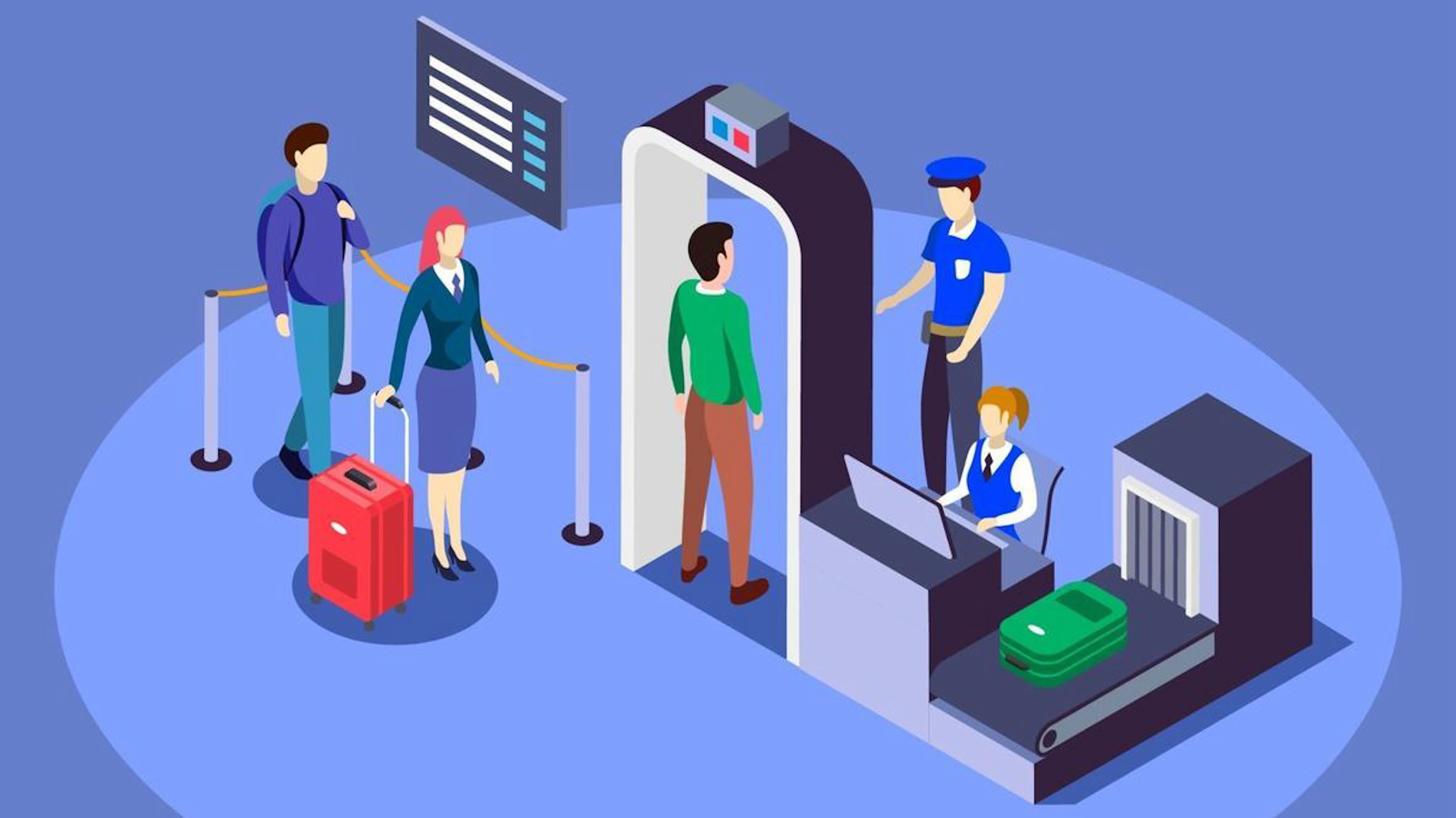 In het ziekenhuis net zoals in de luchthaven: de scanner waarin je rechtop staat
