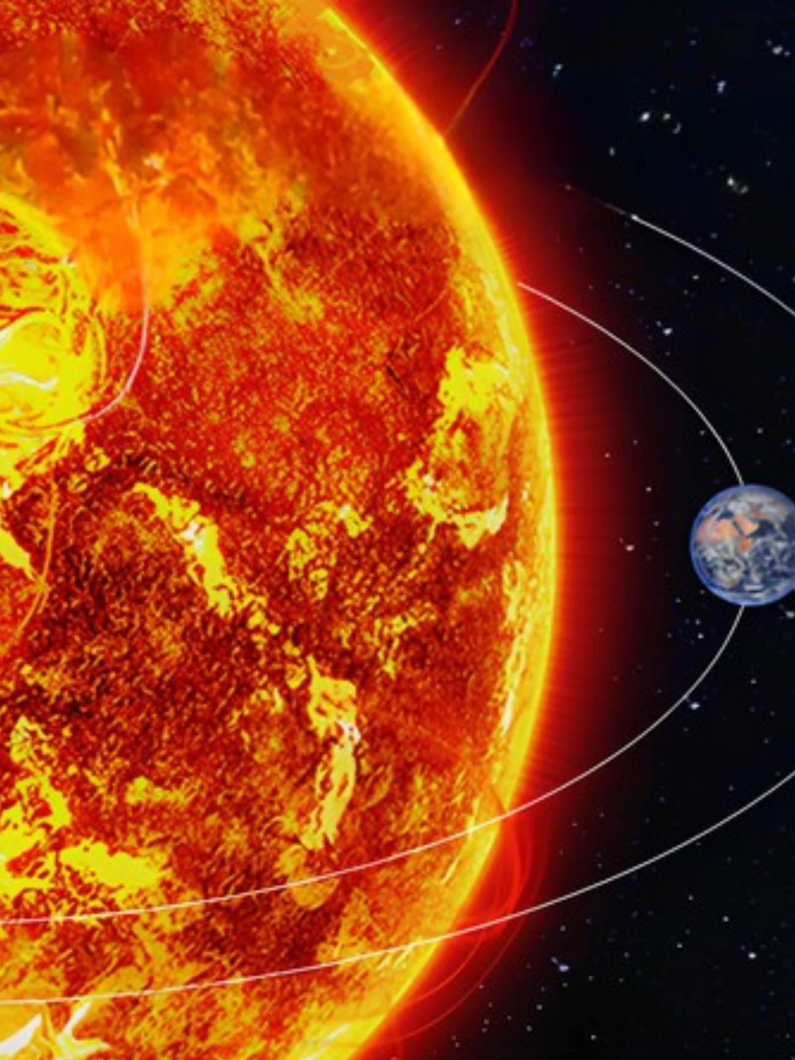 Wordt de aarde toch niet opgeslokt door de zon?