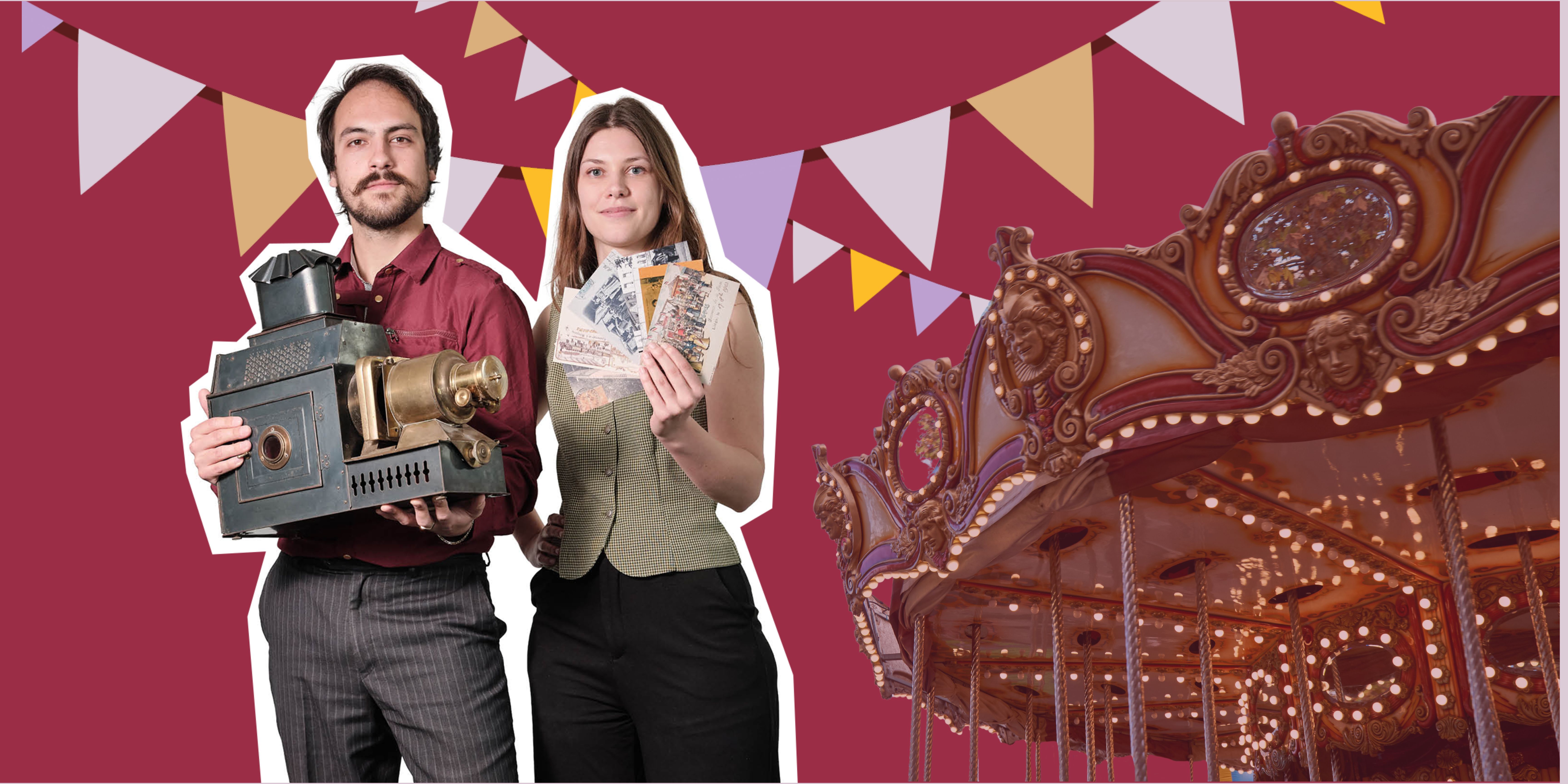 Reis naar de kermis van vroeger met Gitte & Tim
