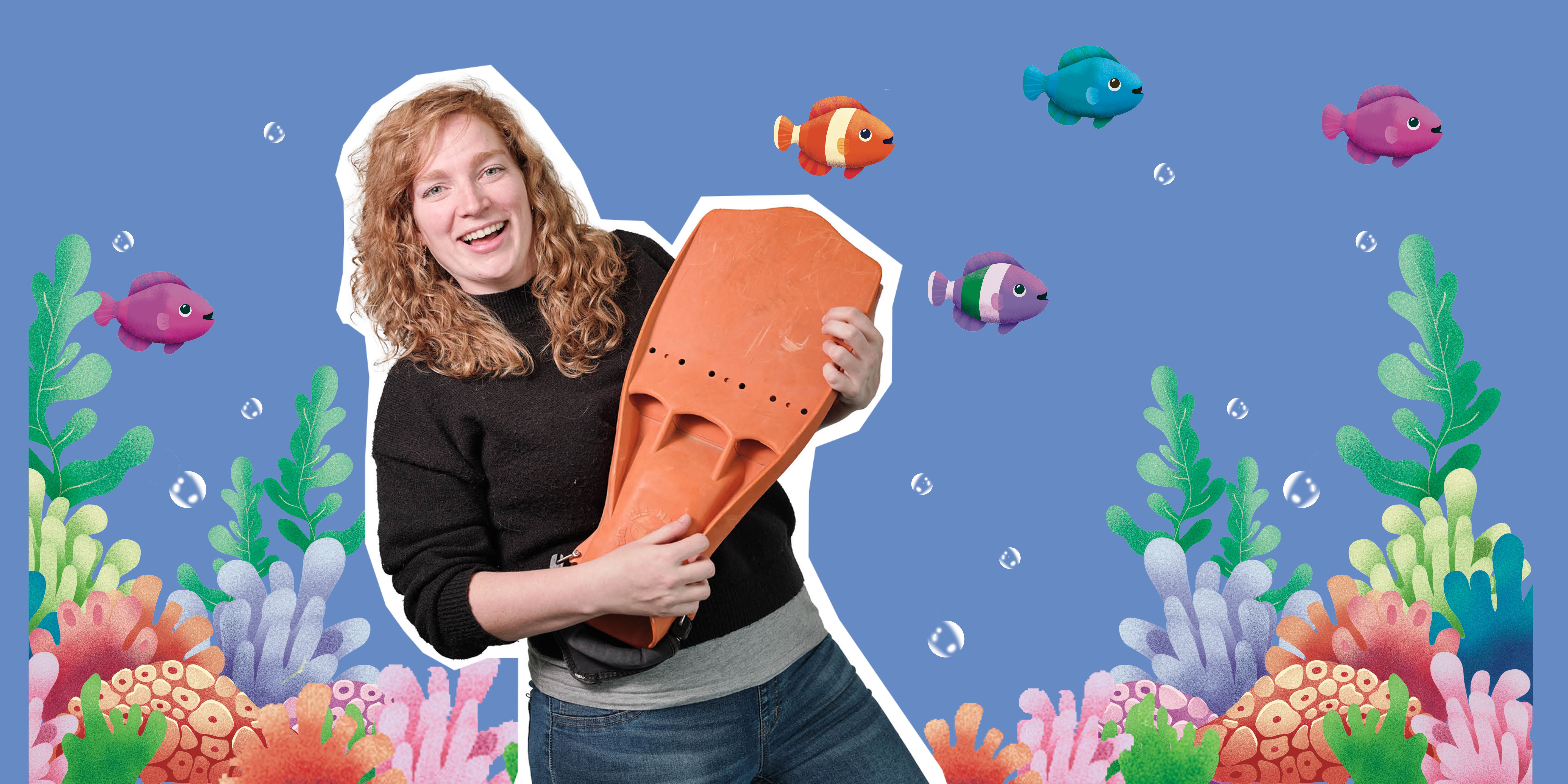 Duik onder water met Charlotte