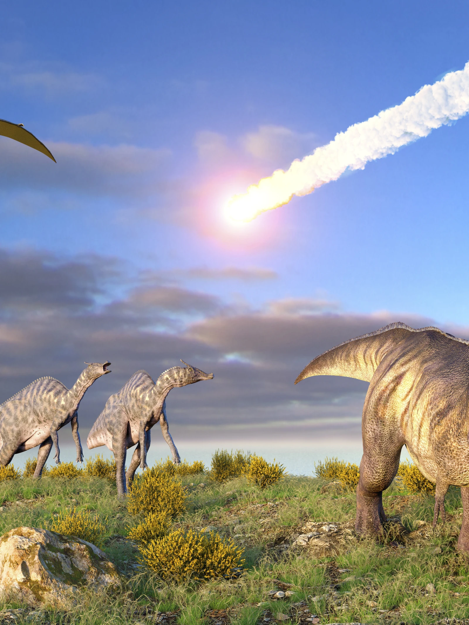 Dino’s kregen mogelijk eerst een vuurstorm te verduren