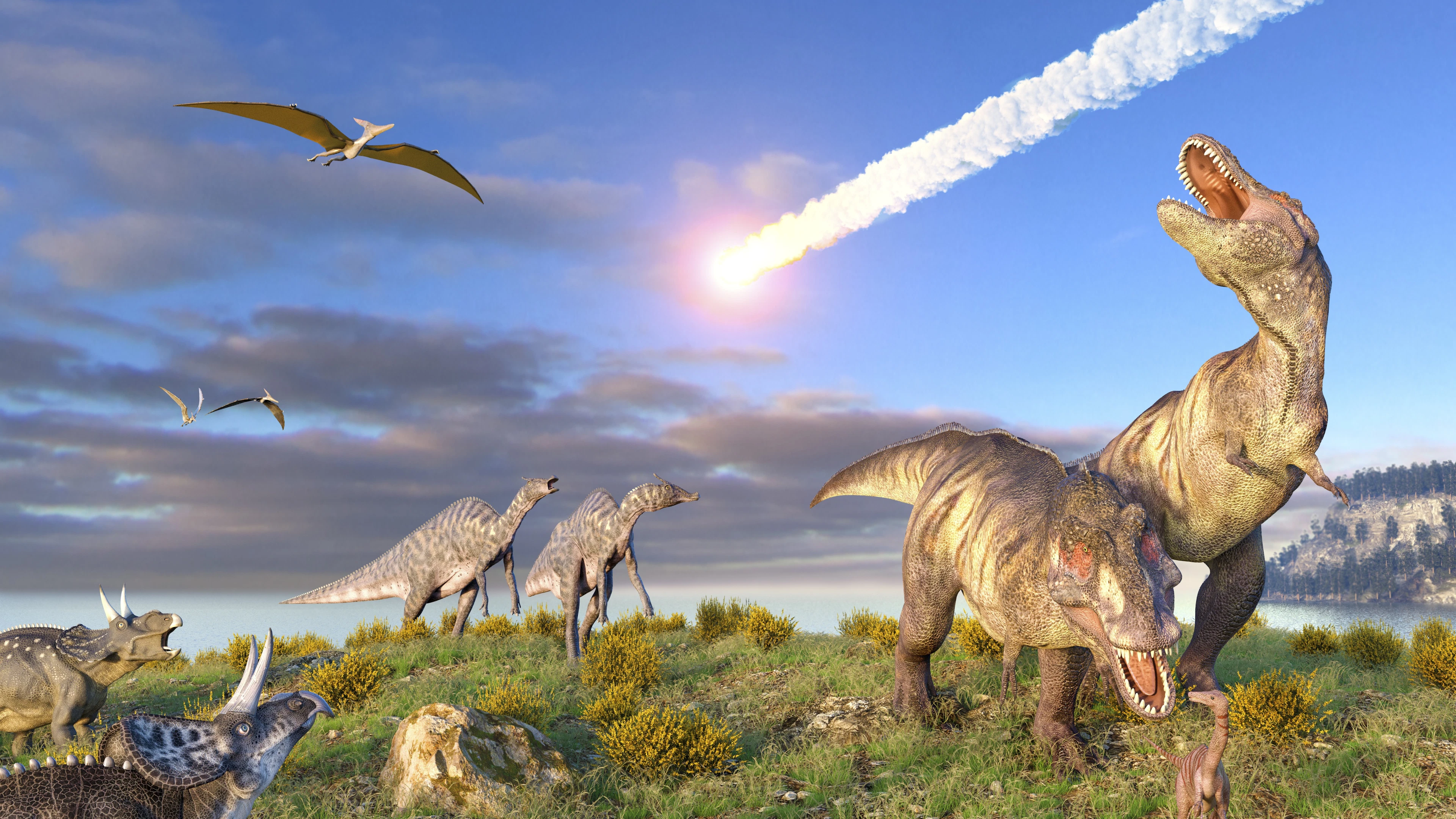 Dino’s kregen mogelijk eerst een vuurstorm te verduren