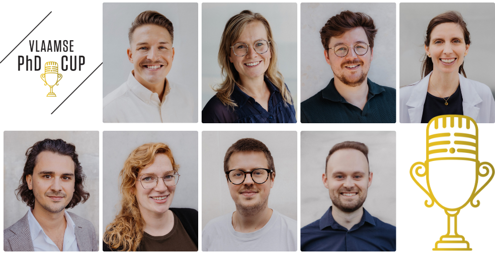 Finaletickets op zak: deze acht onderzoekers maken kans op de PhD Cup 2026