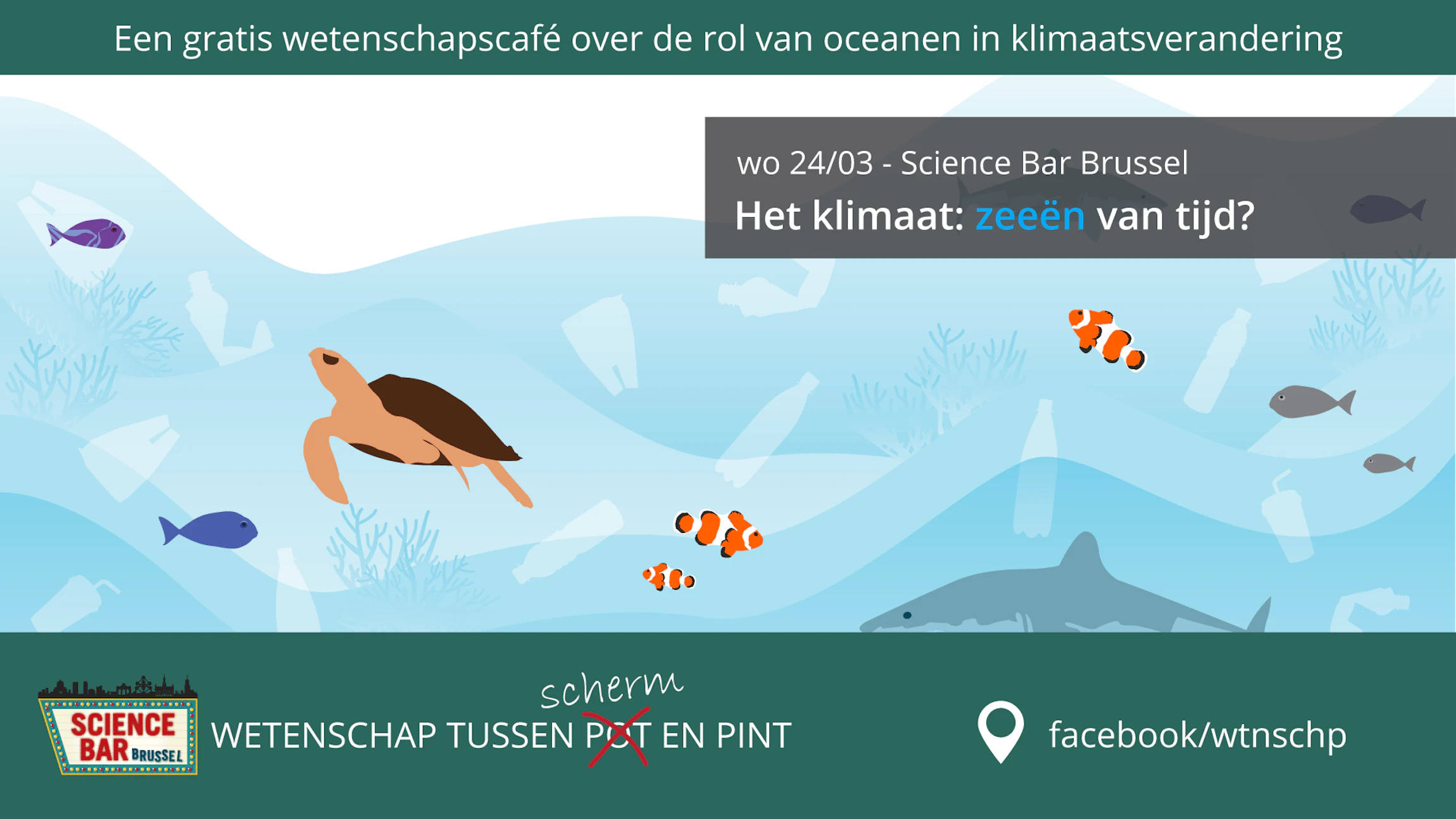 Science Bar Brussel - Klimaat: zeeën van tijd?