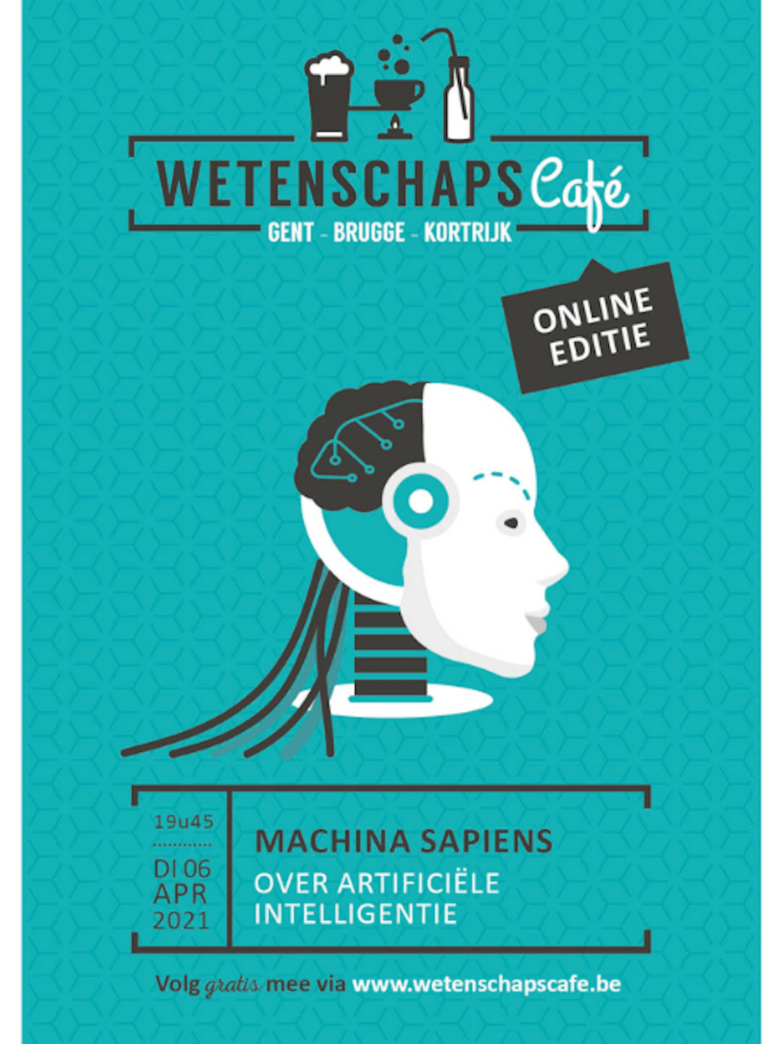 Wetenschapscafé 'Machina Sapiens: Over Artificiële Intelligentie'