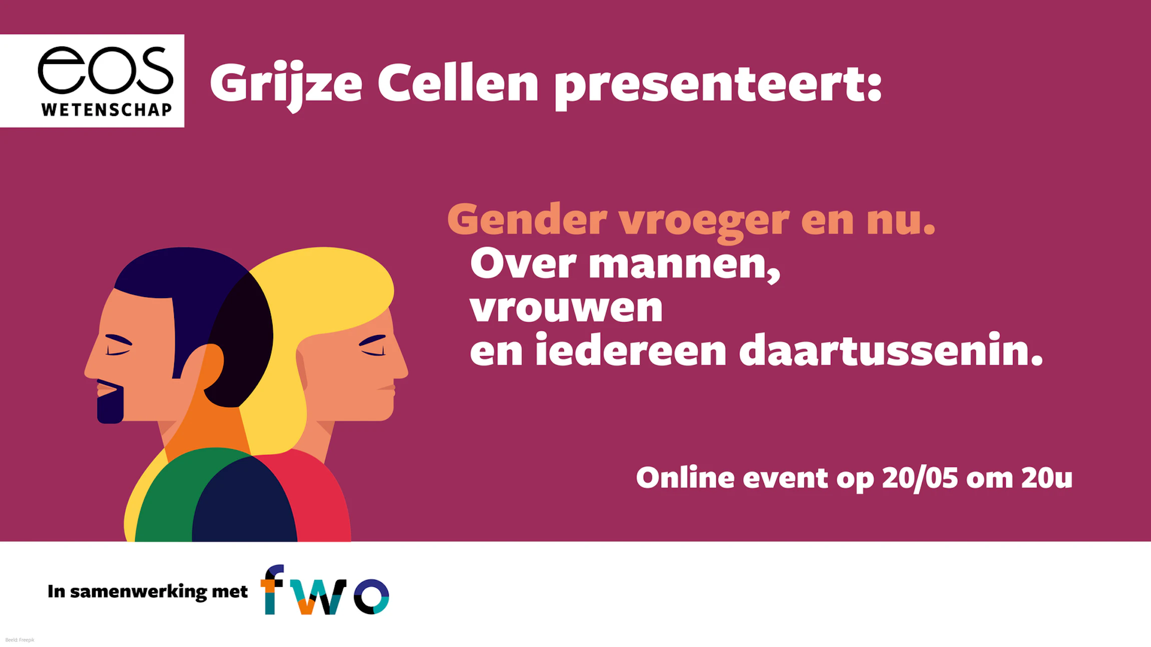 Grijze Cellen 'Gender vroeger en nu. Over mannen, vrouwen en iedereen daartussenin'