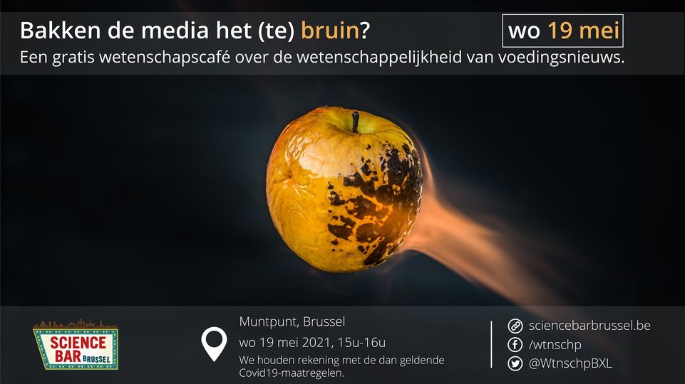 Science Bar Brussel: bakken de media het (te) bruin?