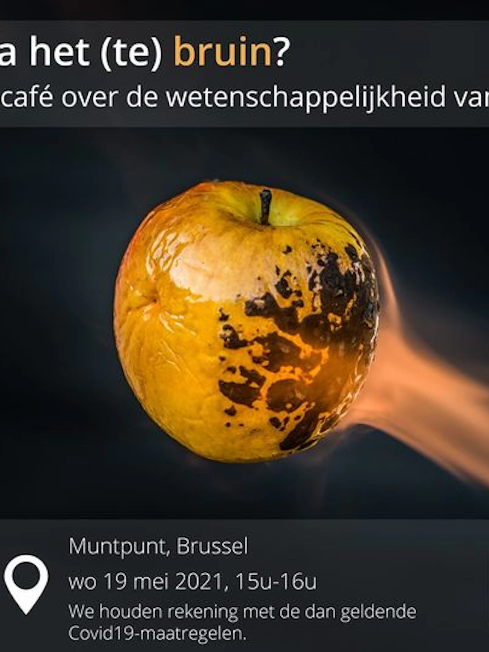 Science Bar Brussel: bakken de media het (te) bruin?
