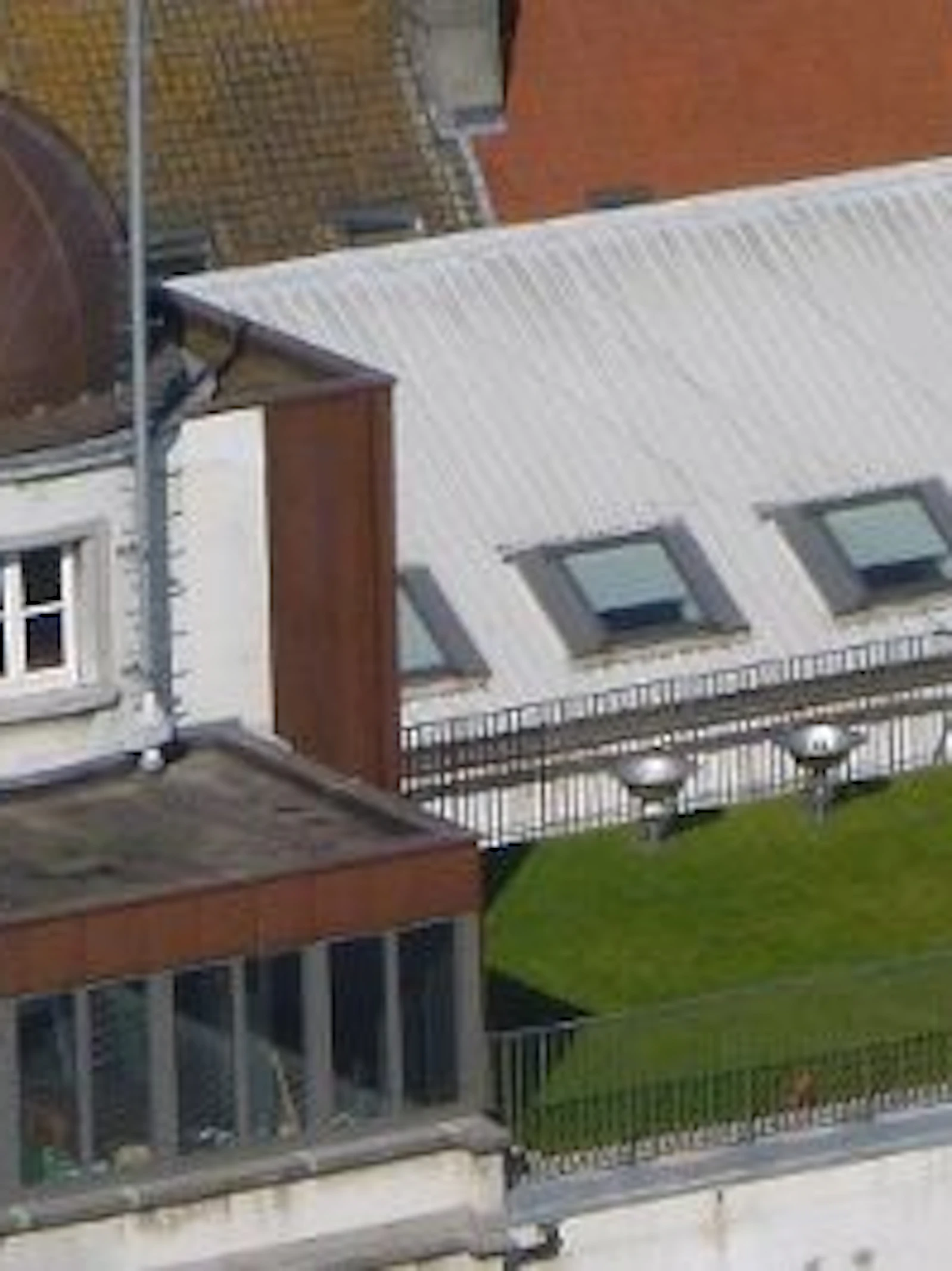 UGent Volkssterrenwacht Armand Pien vanuit de lucht