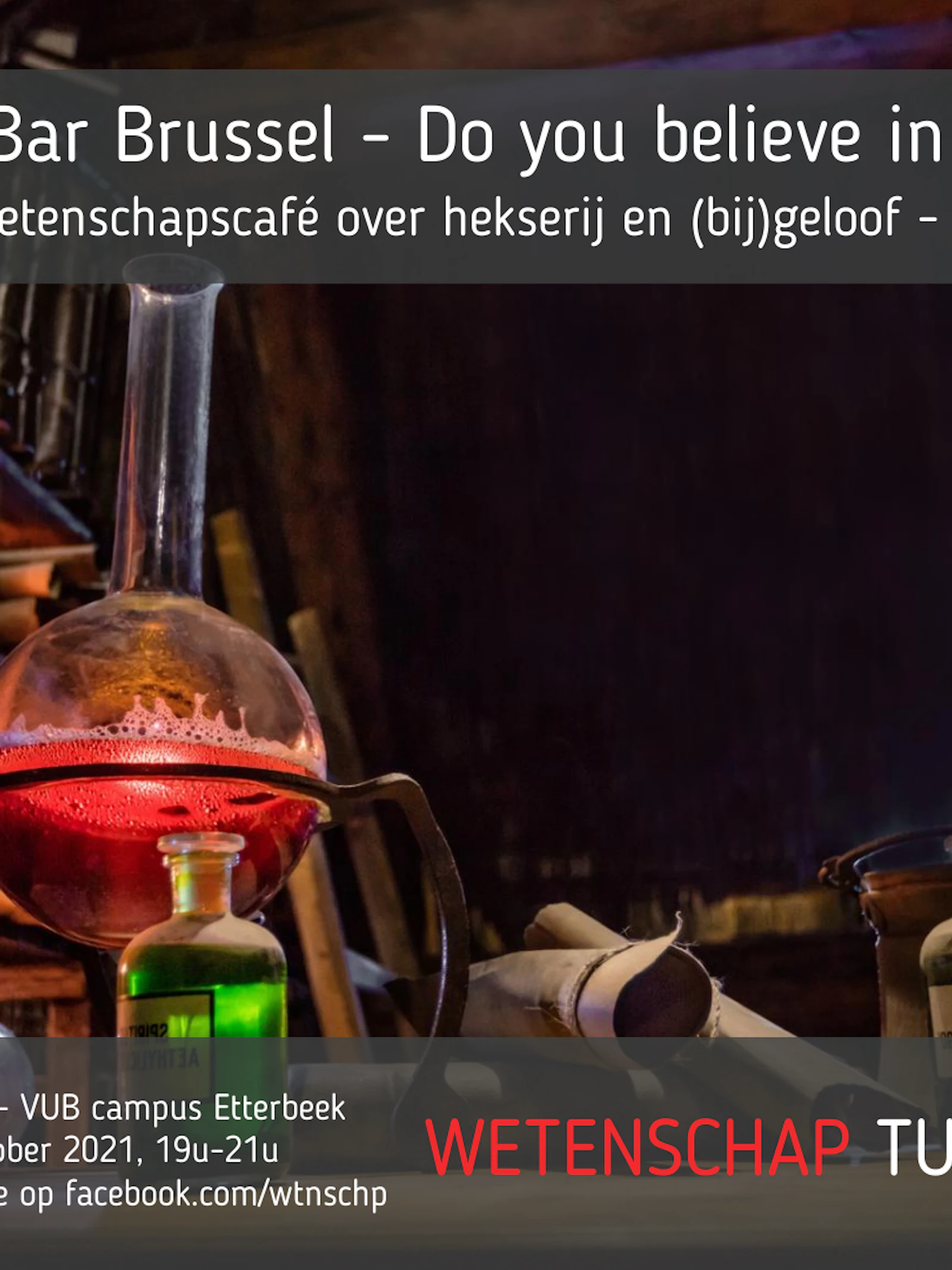Science Bar Brussel - Do you believe in magic?