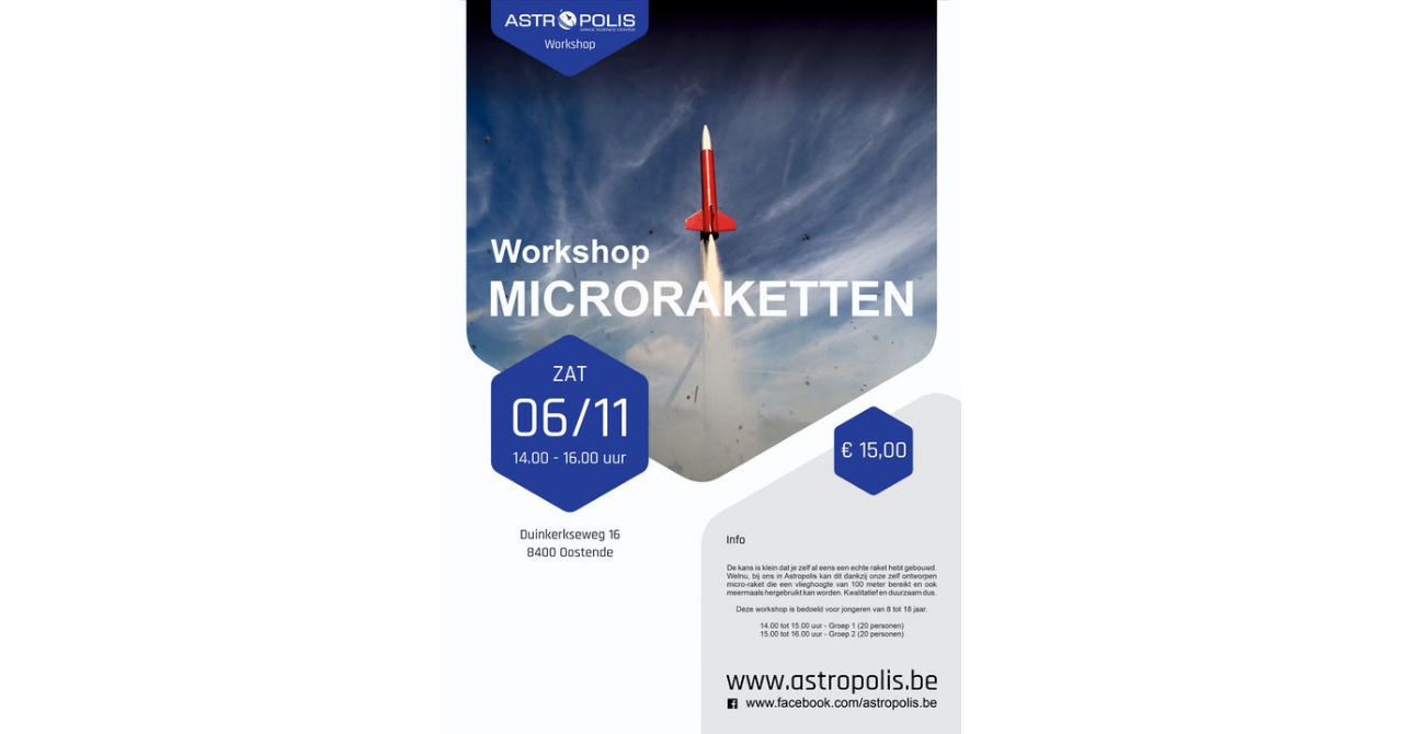 Workshop microraketten