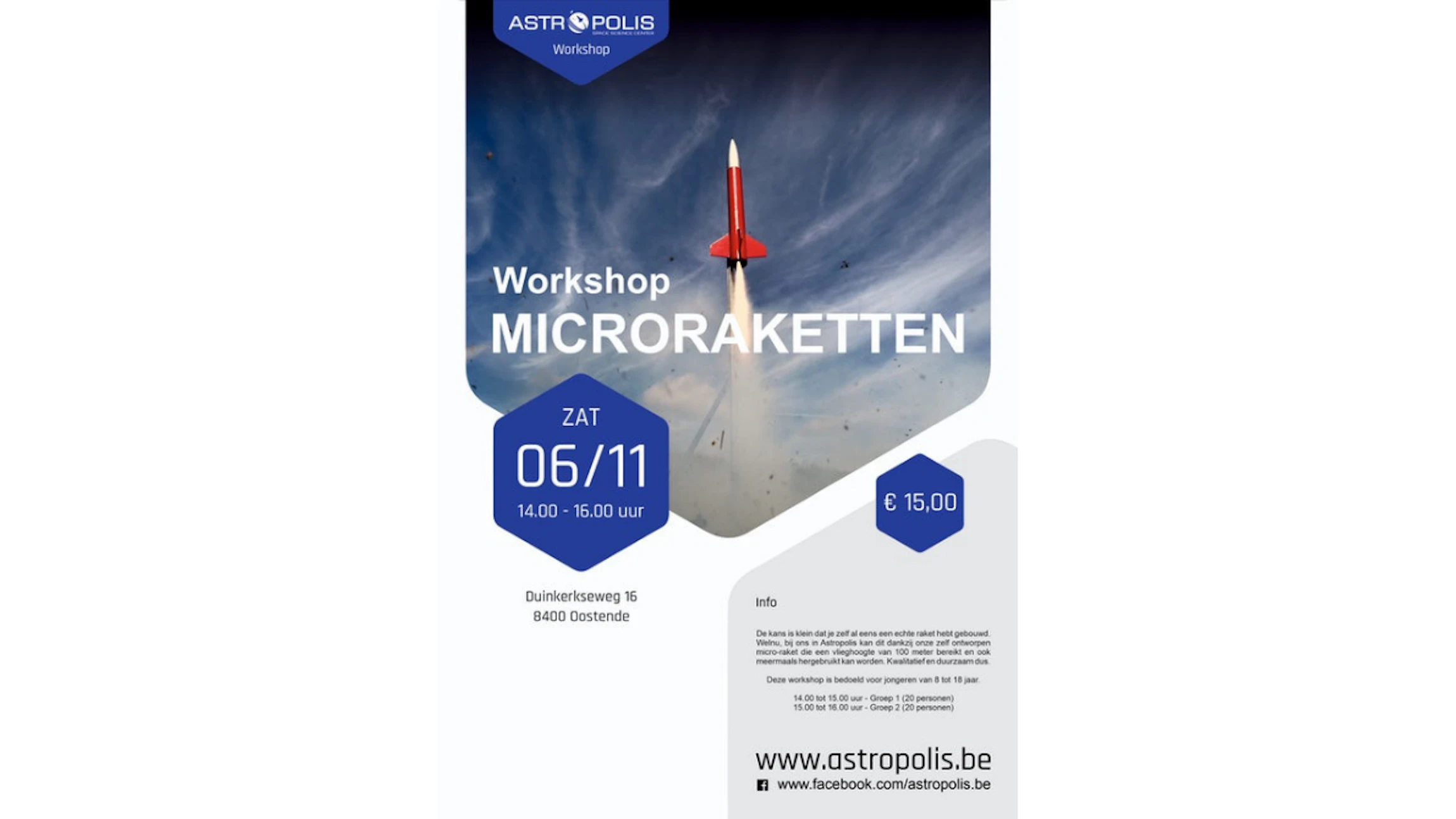 Workshop microraketten