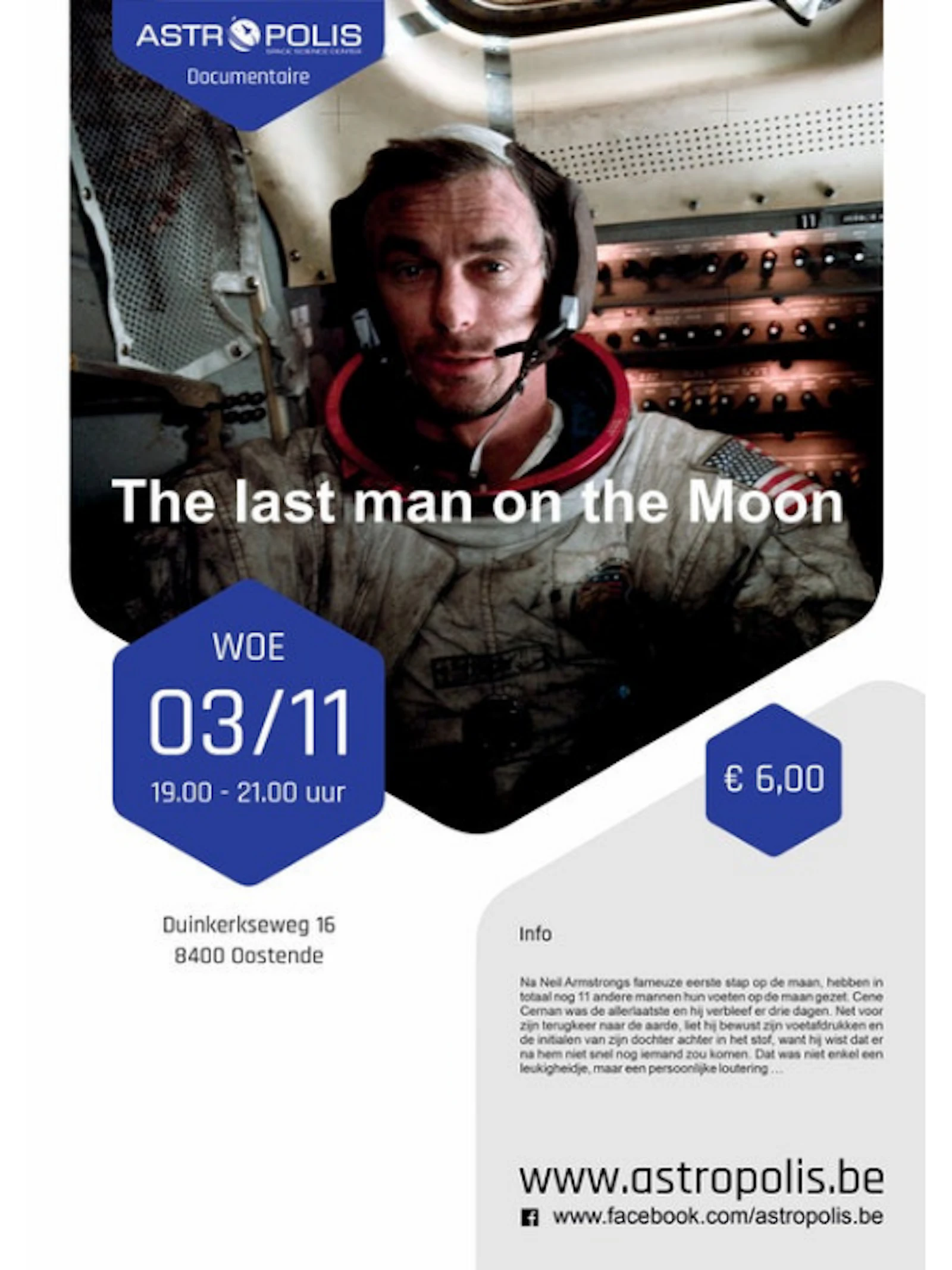 The last man on the moon