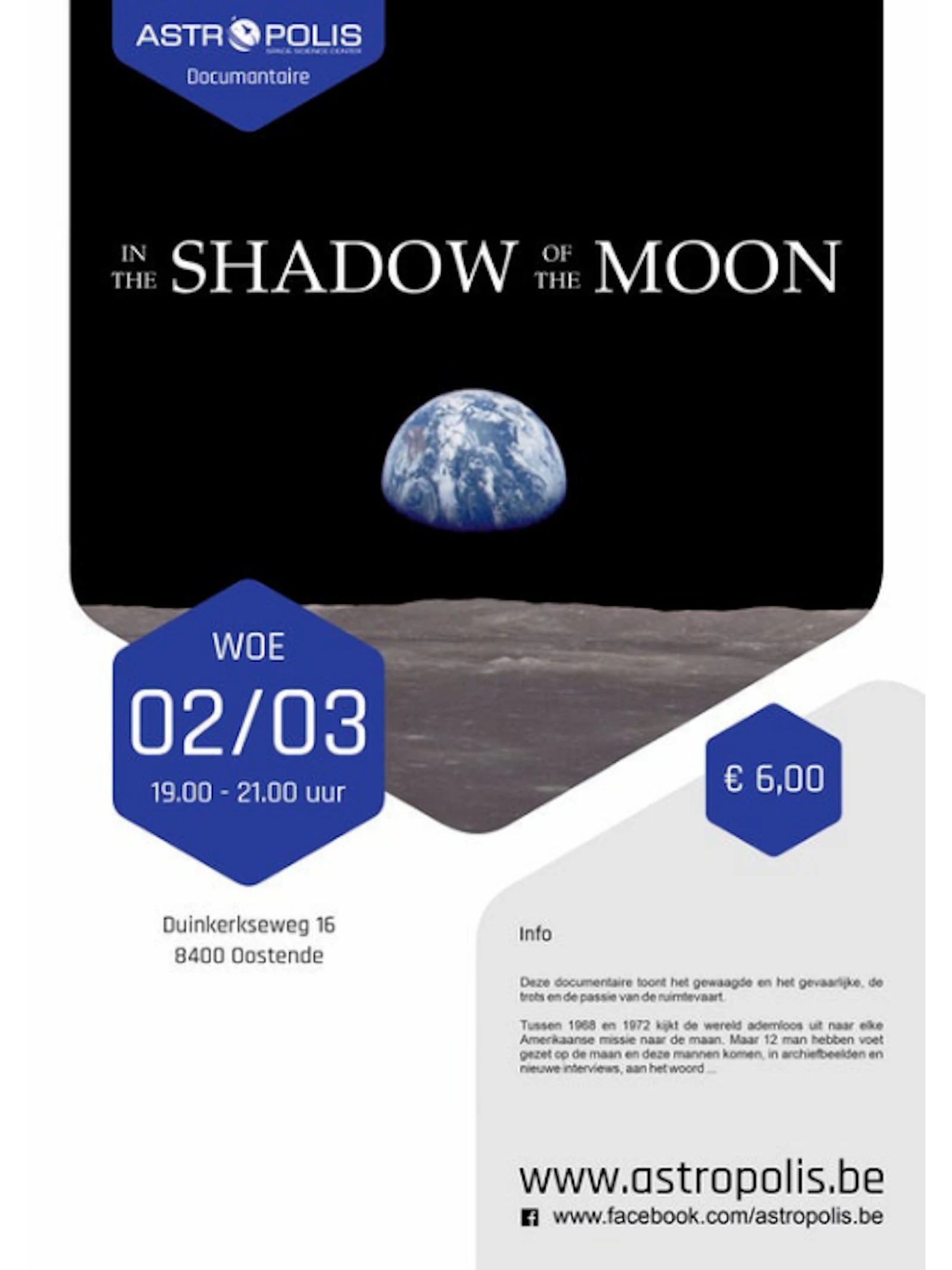 In the shadow of the Moon
