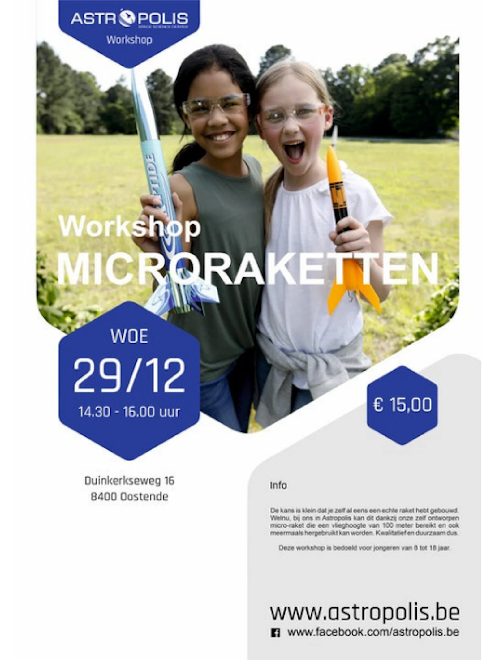 Workshop microraketten