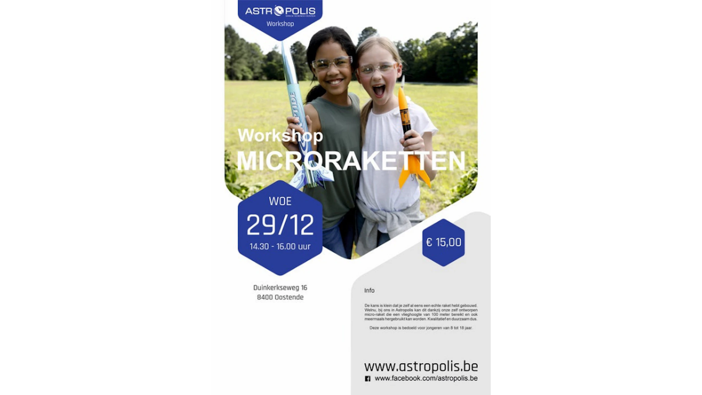 Workshop microraketten