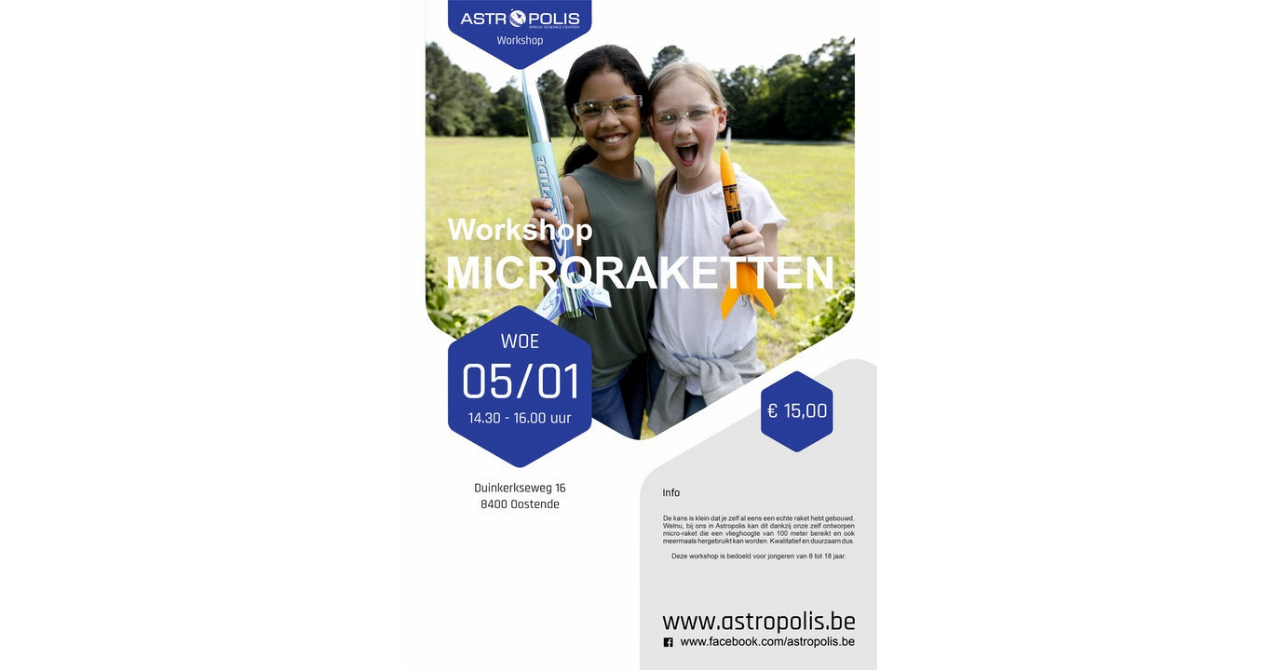 Workshop microraketten