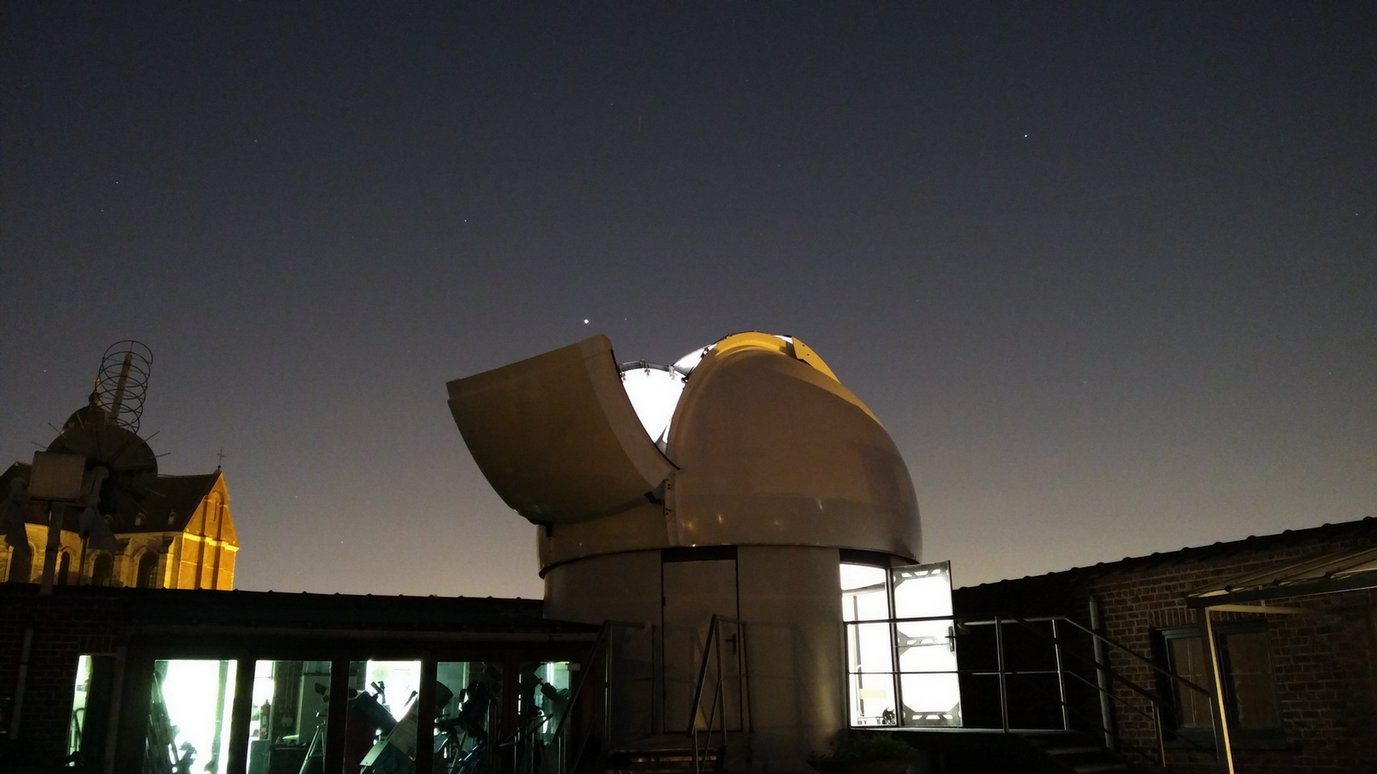 De grote Frank Deboosere-koepel op MIRA