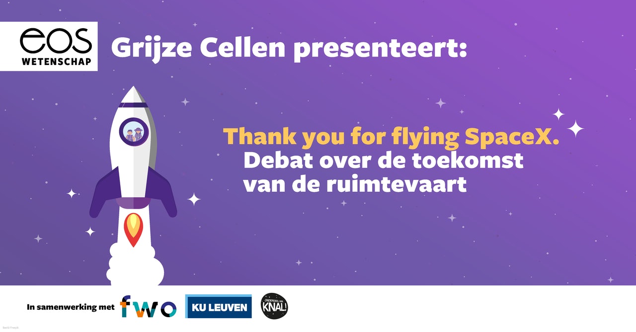 © Eos Wetenschap - Grijze cellen 'Thank you for flying SpaceX'