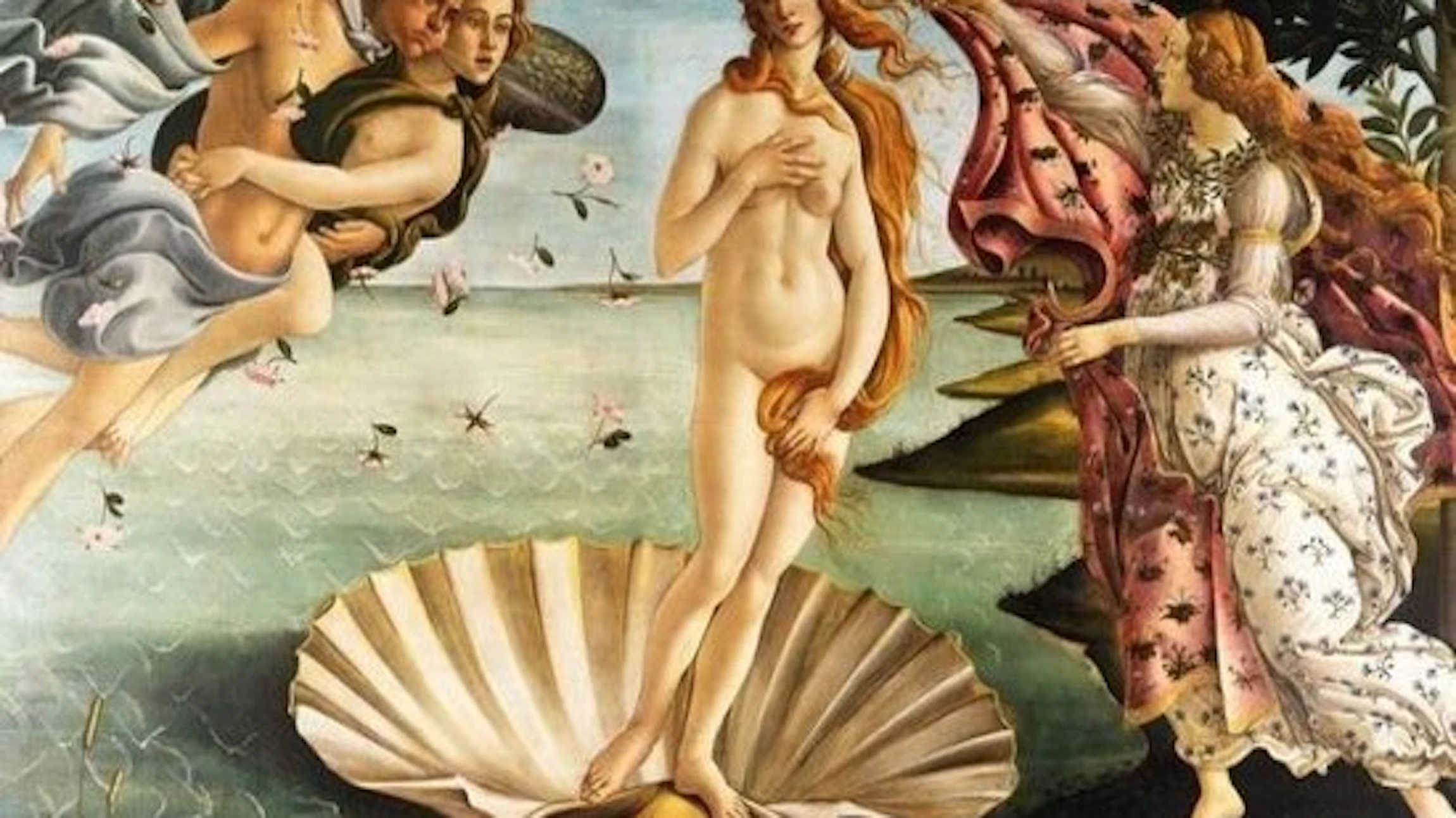 Het beroemde schilderij van Botticelli verbeeldt de geboorte van Venus - een prachtverhaal!