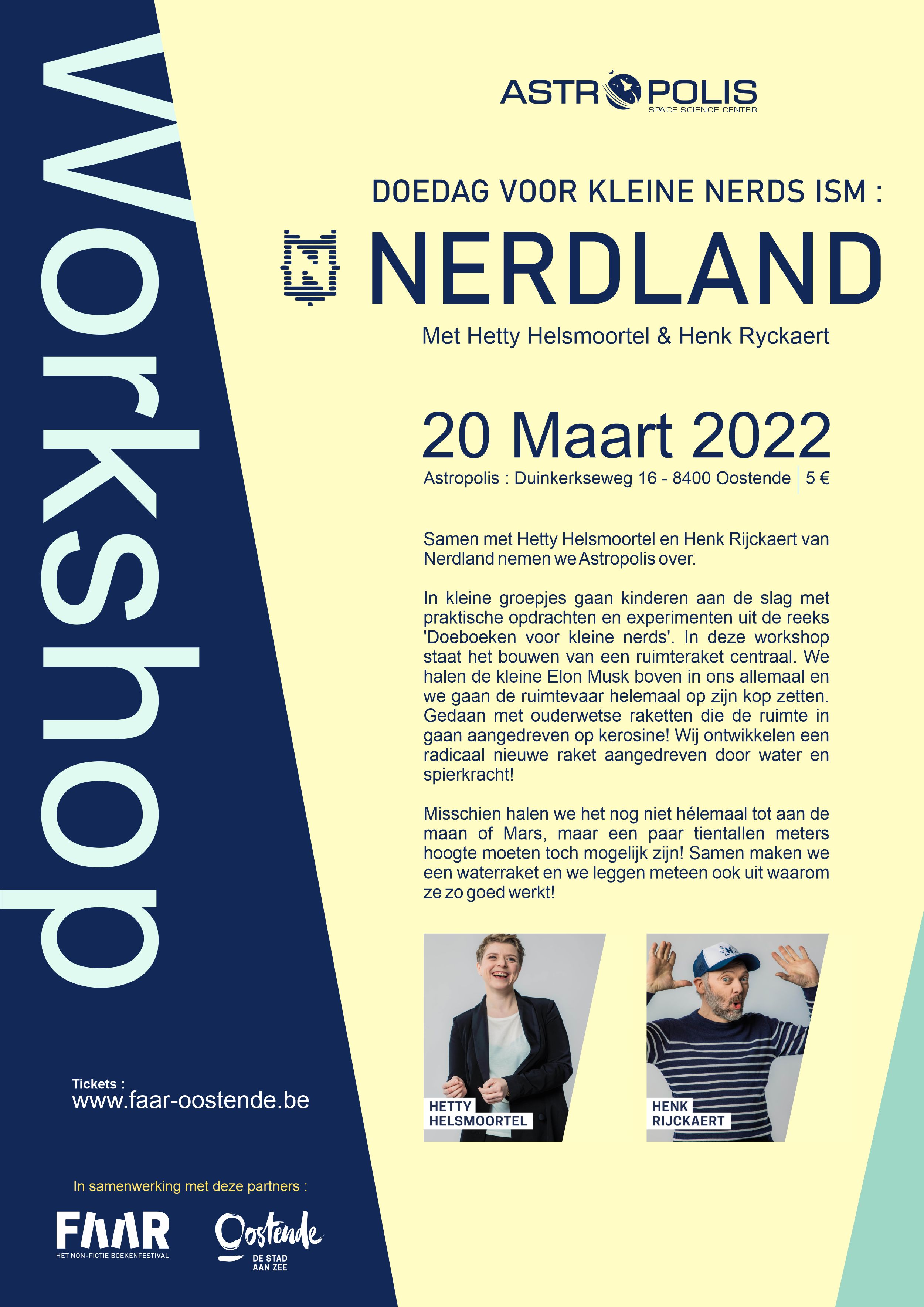 Doedag voor kleine nerds ism Nerdland
