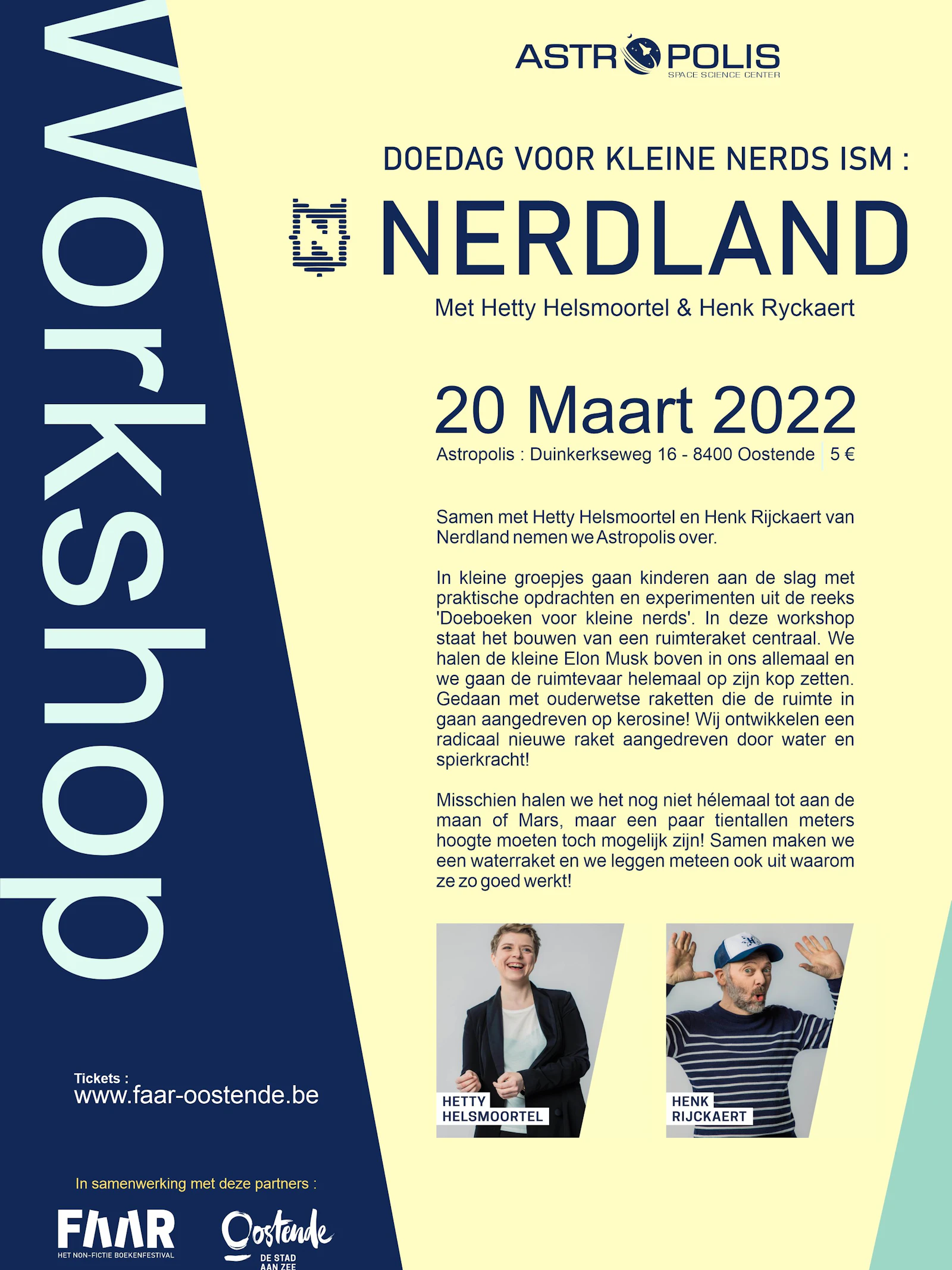 Doedag voor kleine nerds ism Nerdland