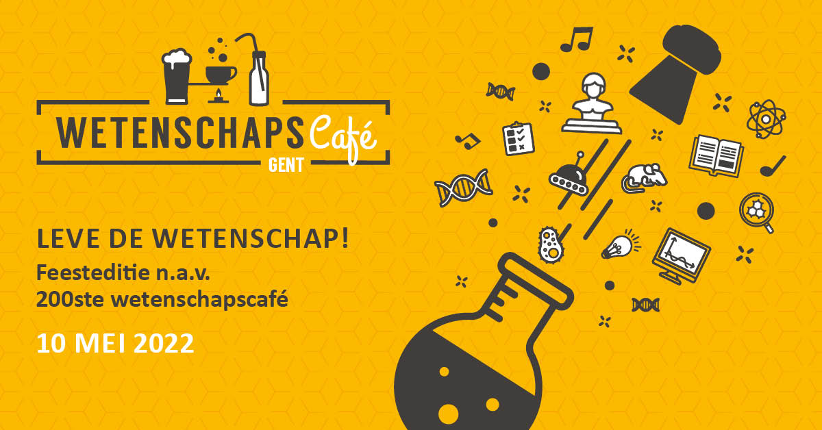 Wetenschapscafé 'Leve de wetenschap'