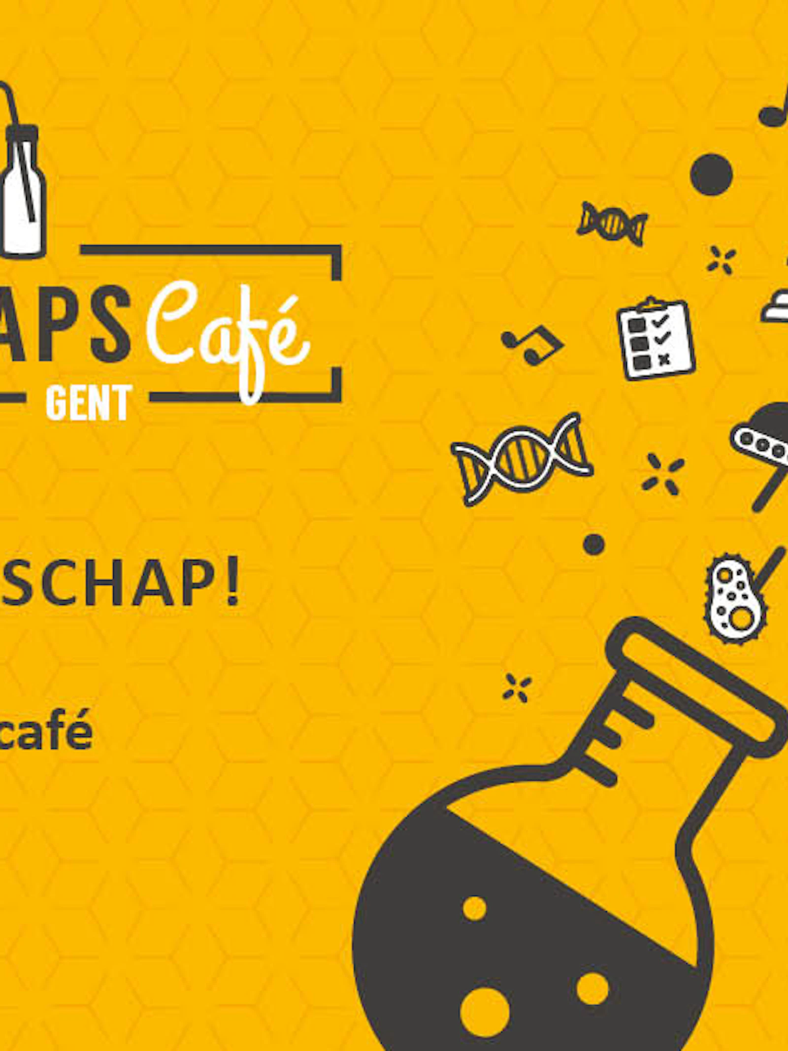 Wetenschapscafé 'Leve de wetenschap'