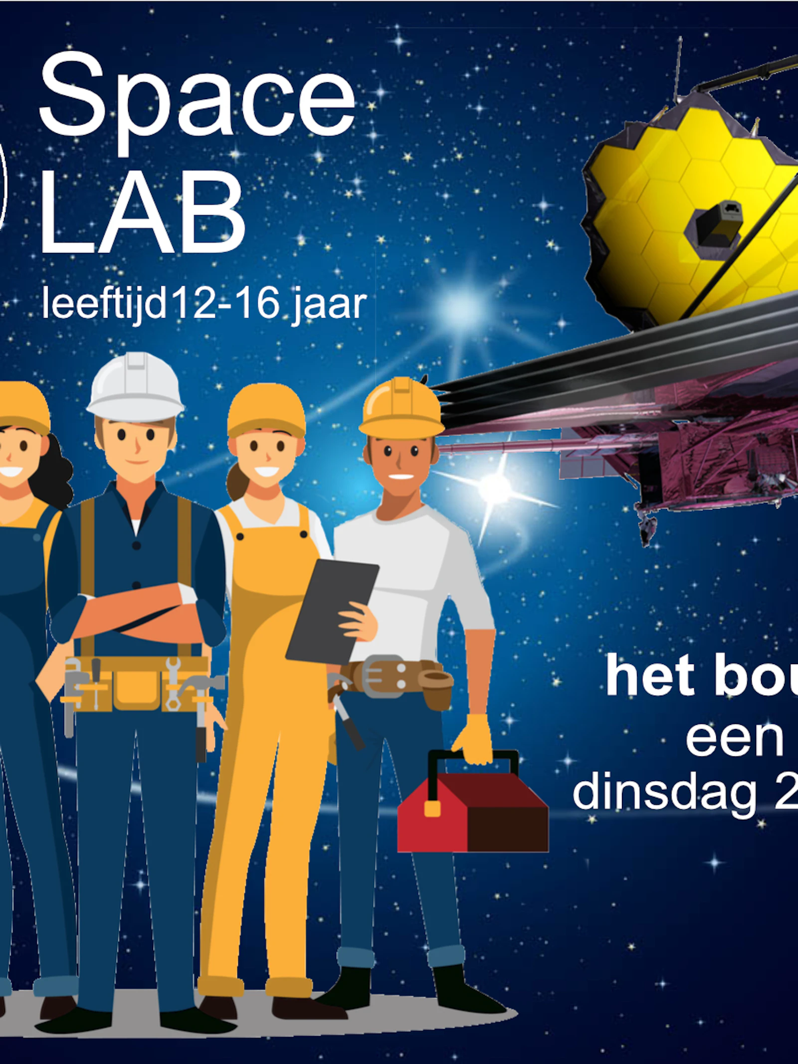 Kom je eigen telescoop bouwen!