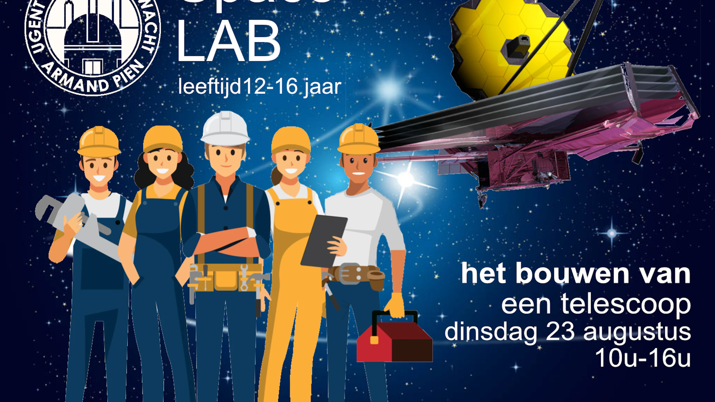 Kom je eigen telescoop bouwen!