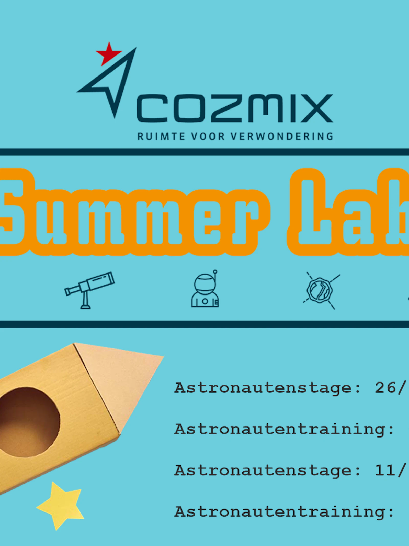 Summerlab: Astronautentraining 18/08