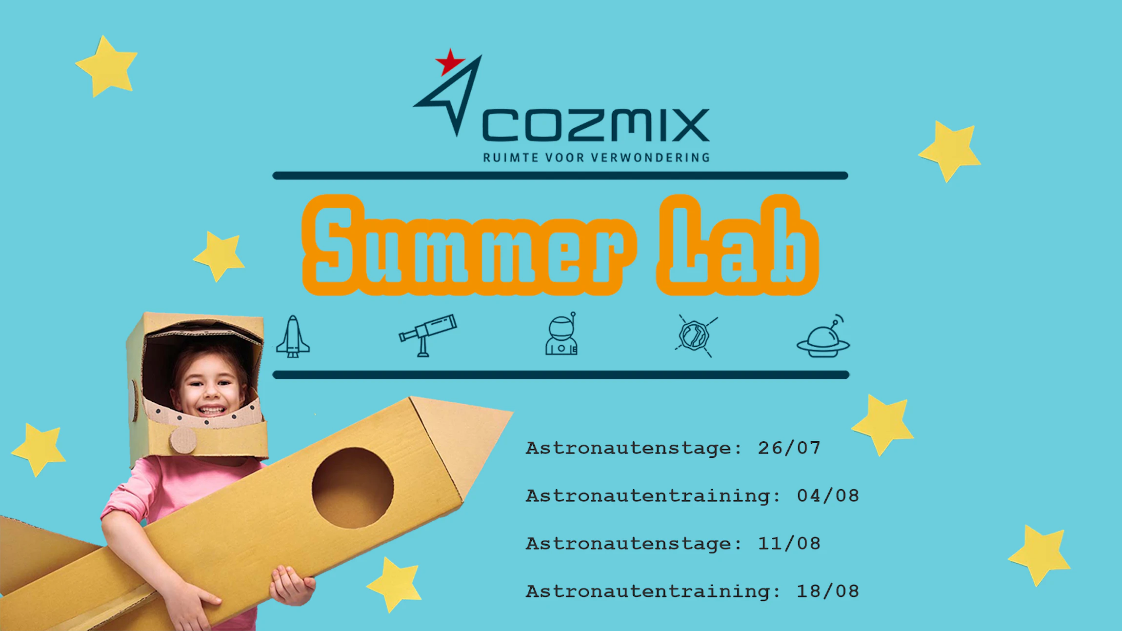 Summerlab: Astronautentraining 18/08