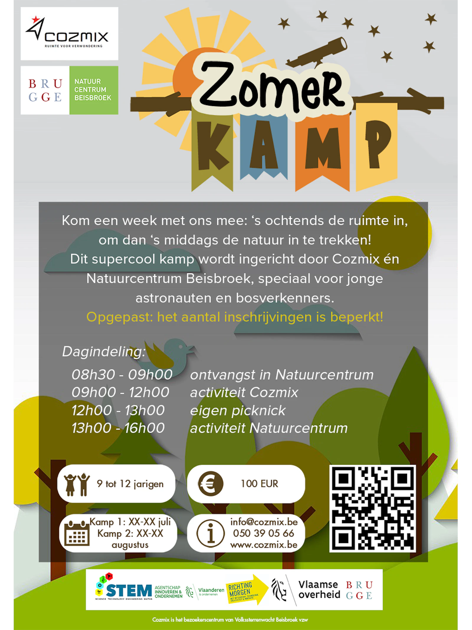 Zomerkamp augustus Cozmix