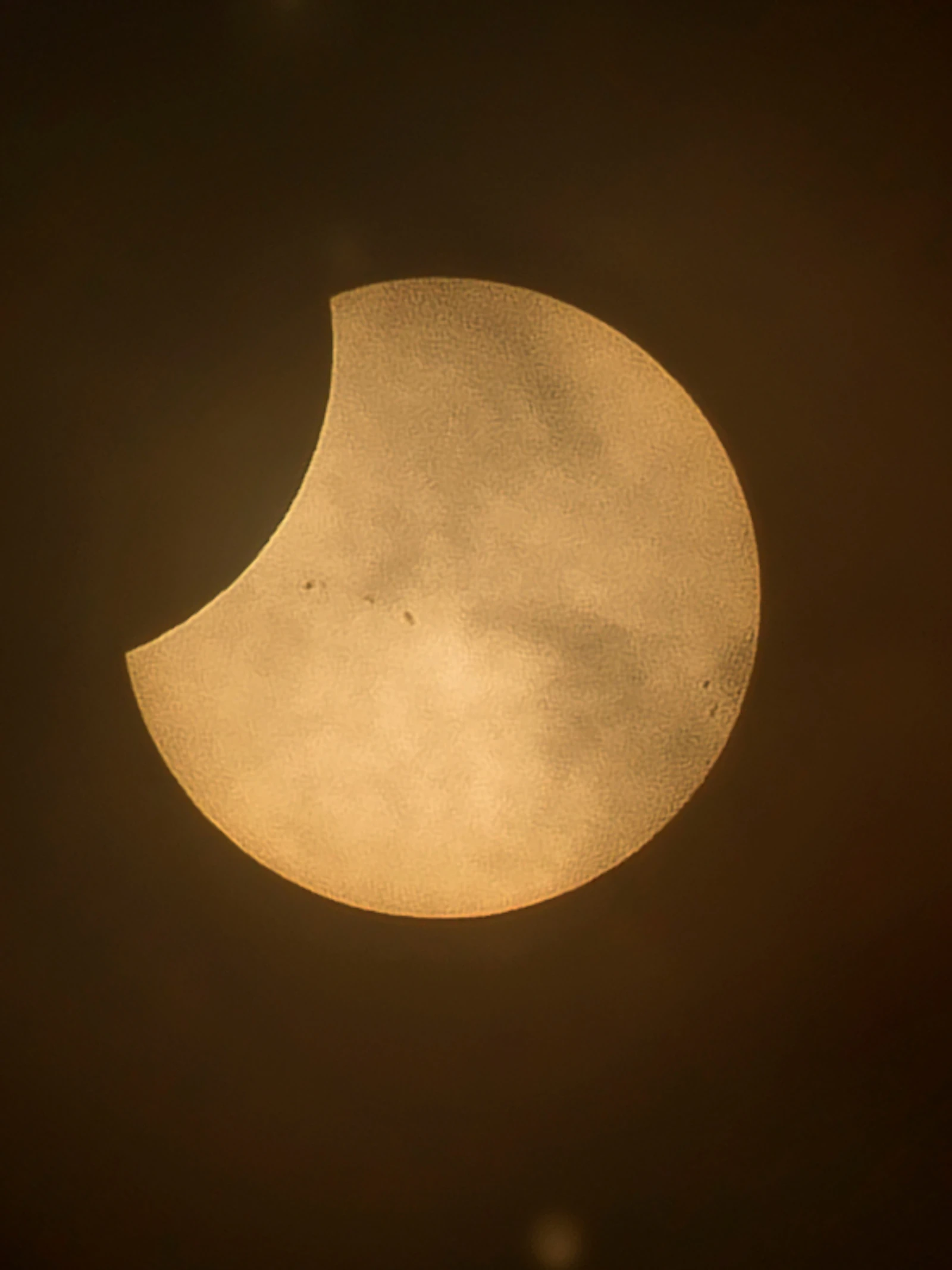 Gedeeltelijke zonsverduistering 25 oktober