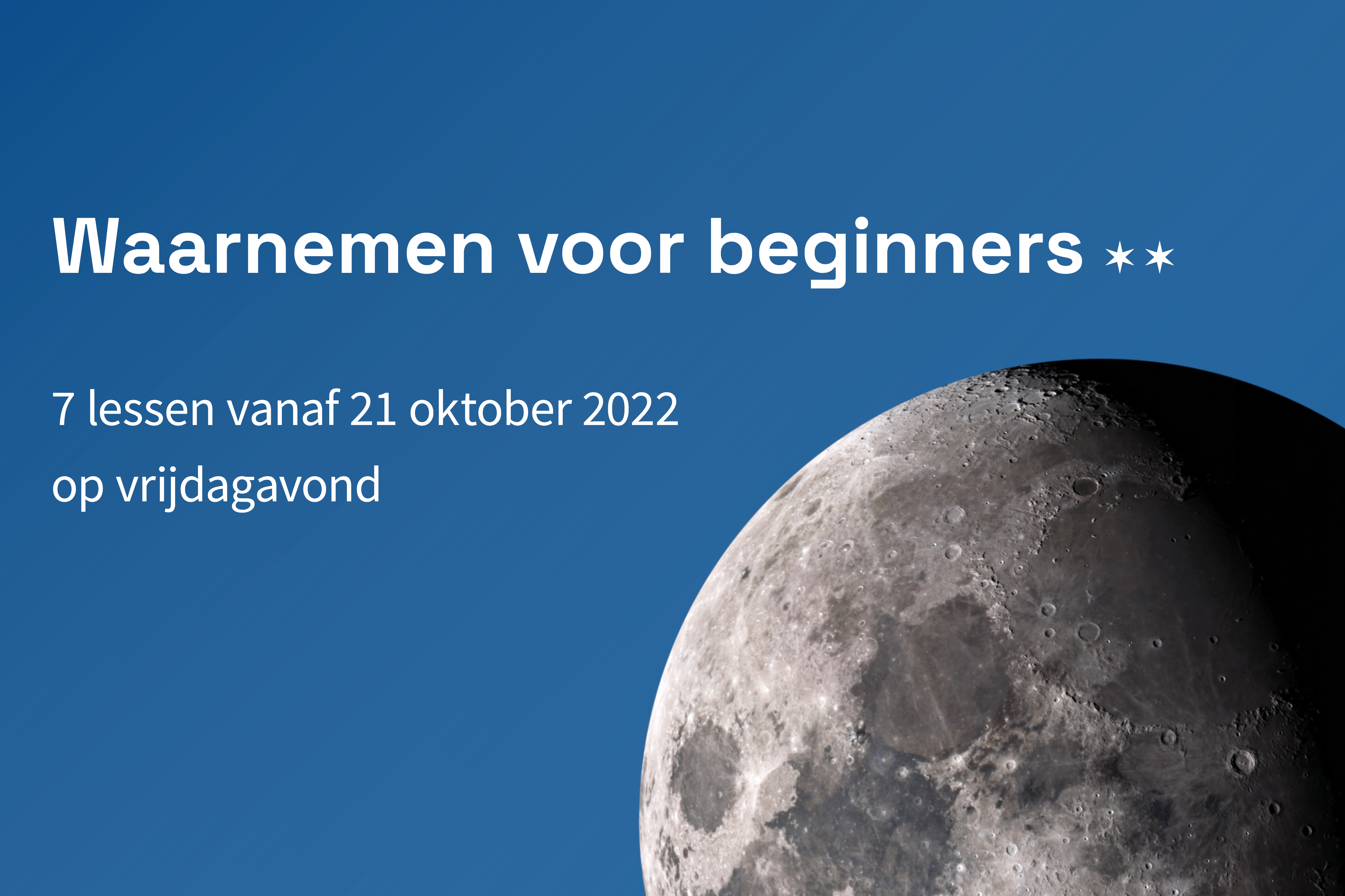 Waarnemen voor beginners