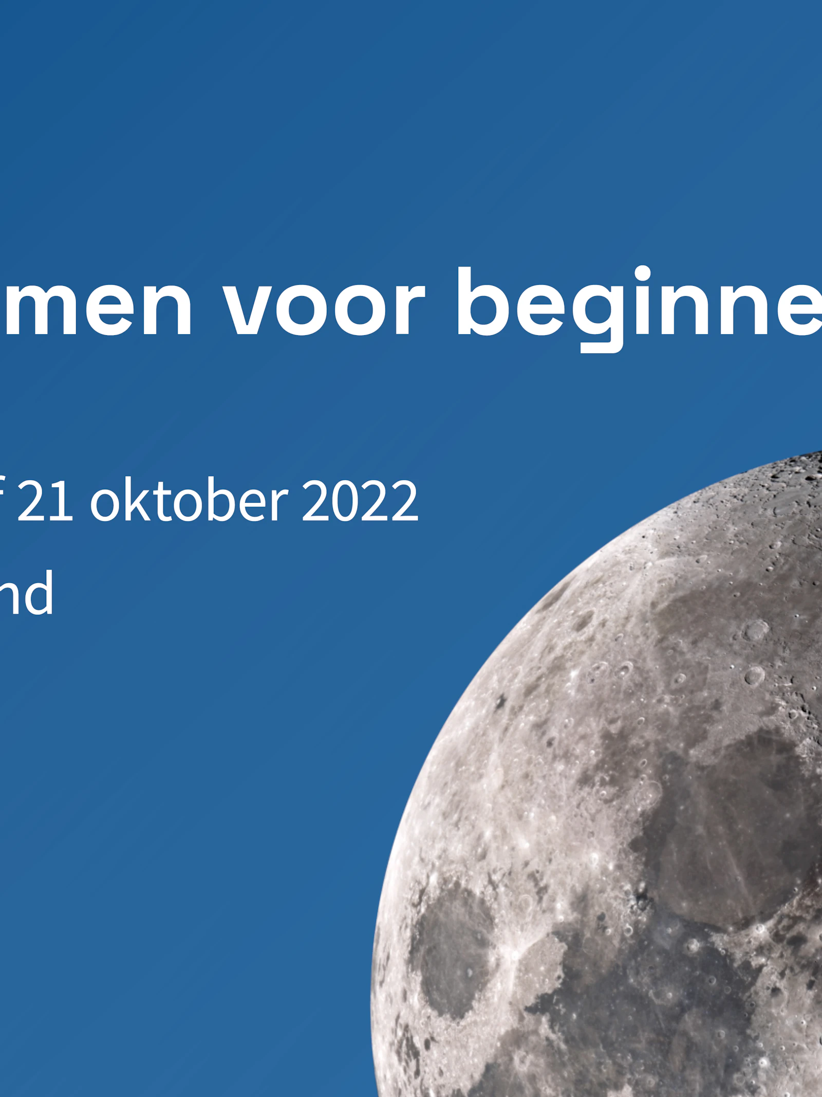 Waarnemen voor beginners