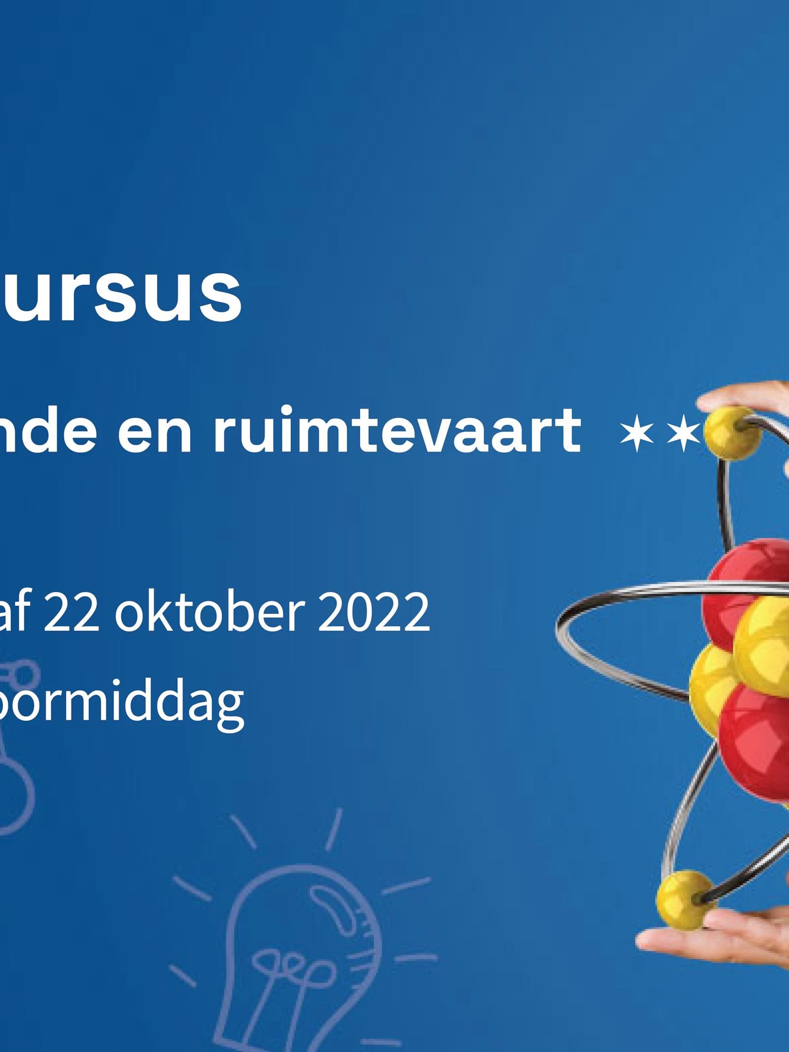 Jeugdcursus Sterrenkunde en Ruimtevaart