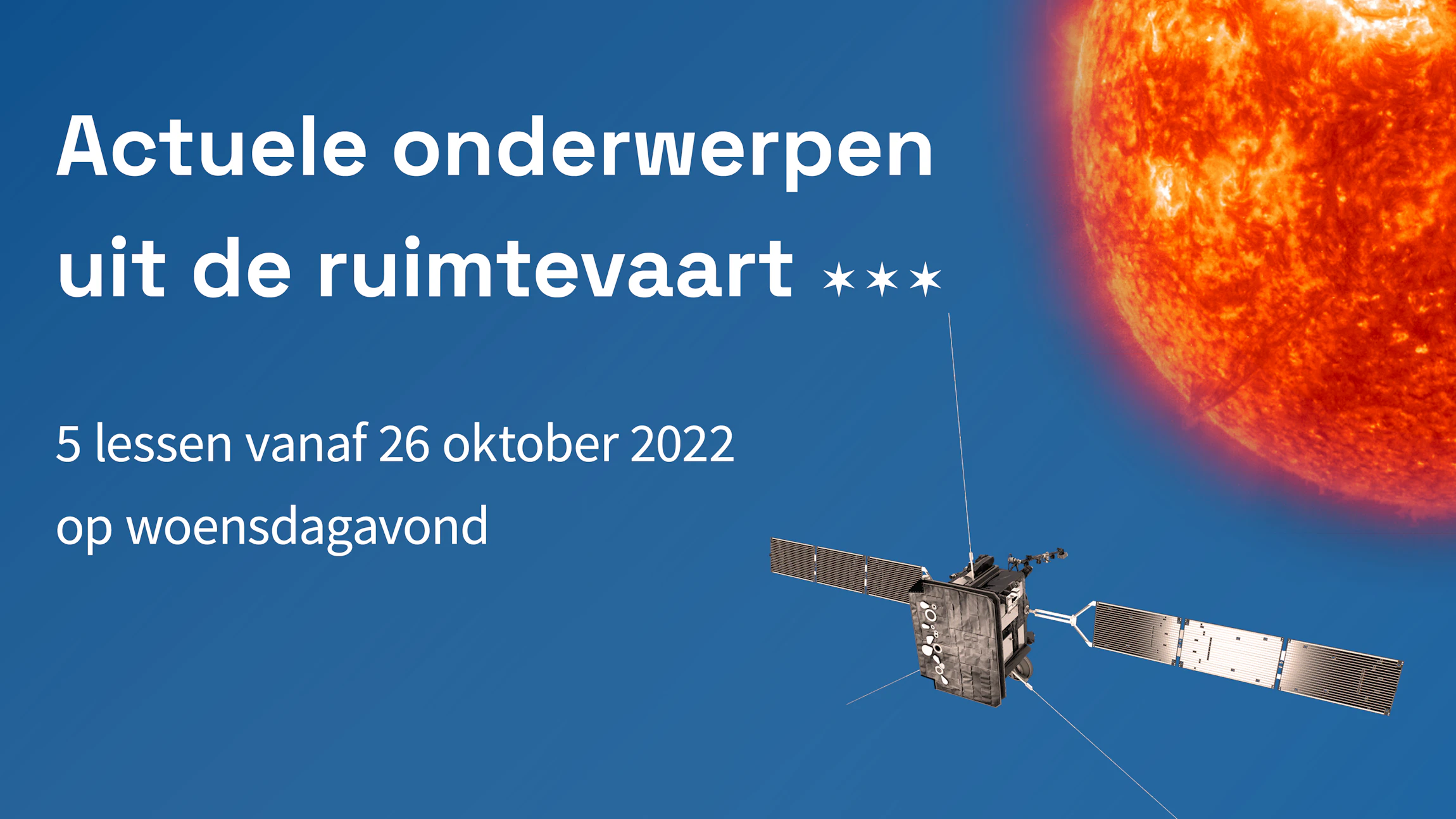Actuele onderwerpen uit de ruimtevaart