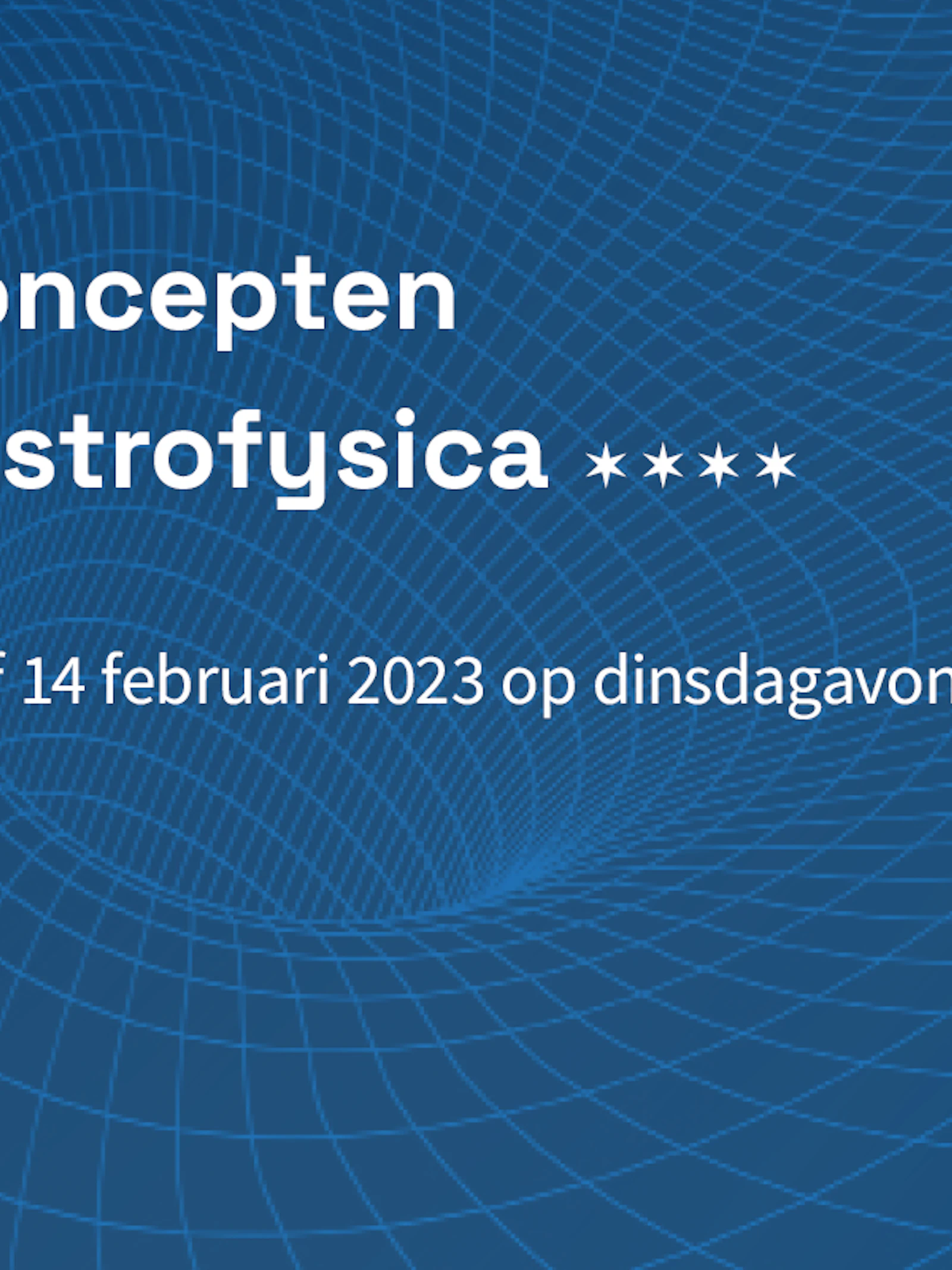 Basisconcepten uit de astrofysica