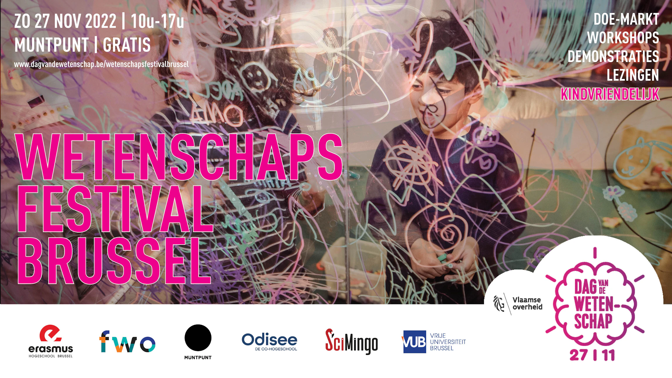 Dag van de Wetenschap: Wetenschapsfestival Brussel