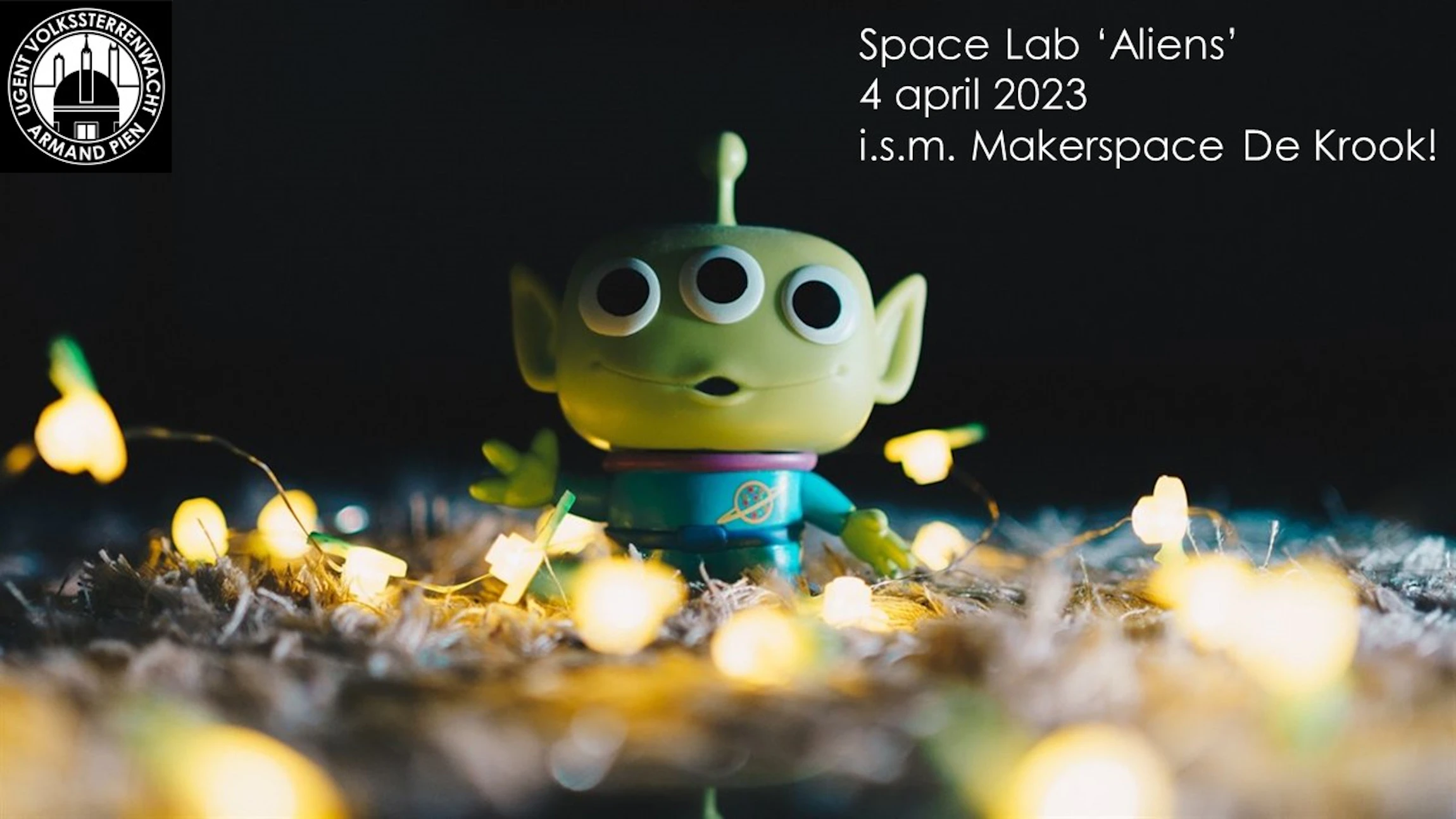 Kom je eigen alien maken op het Space Lab!