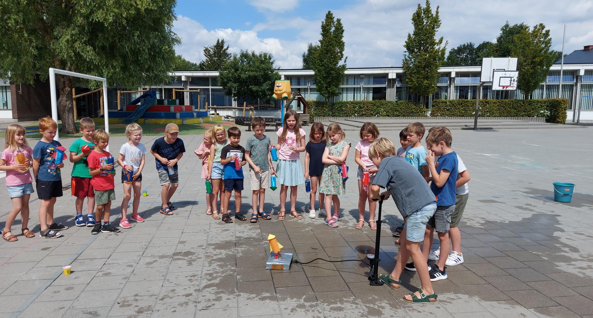 Raket afschieten
