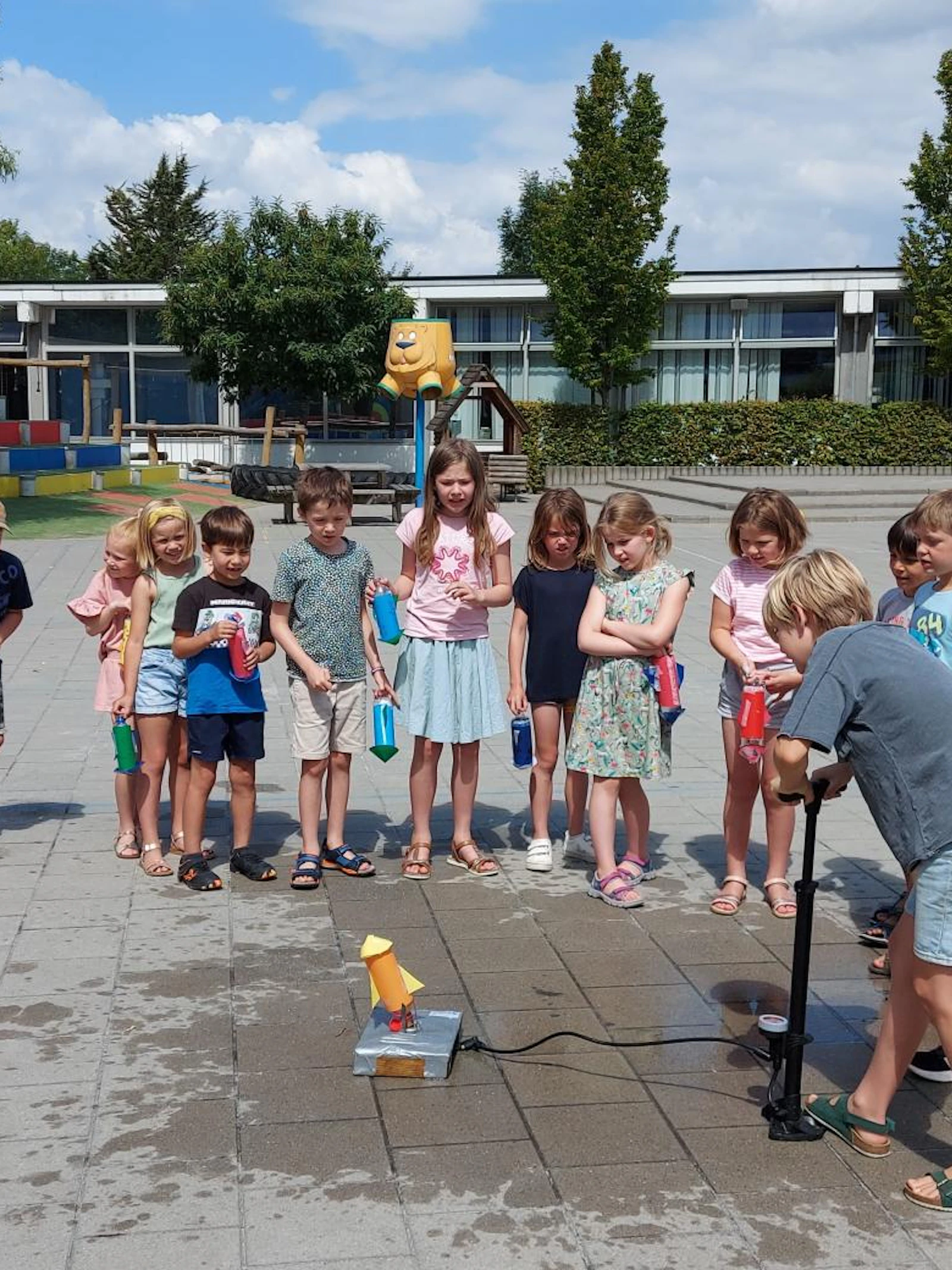 Raket afschieten