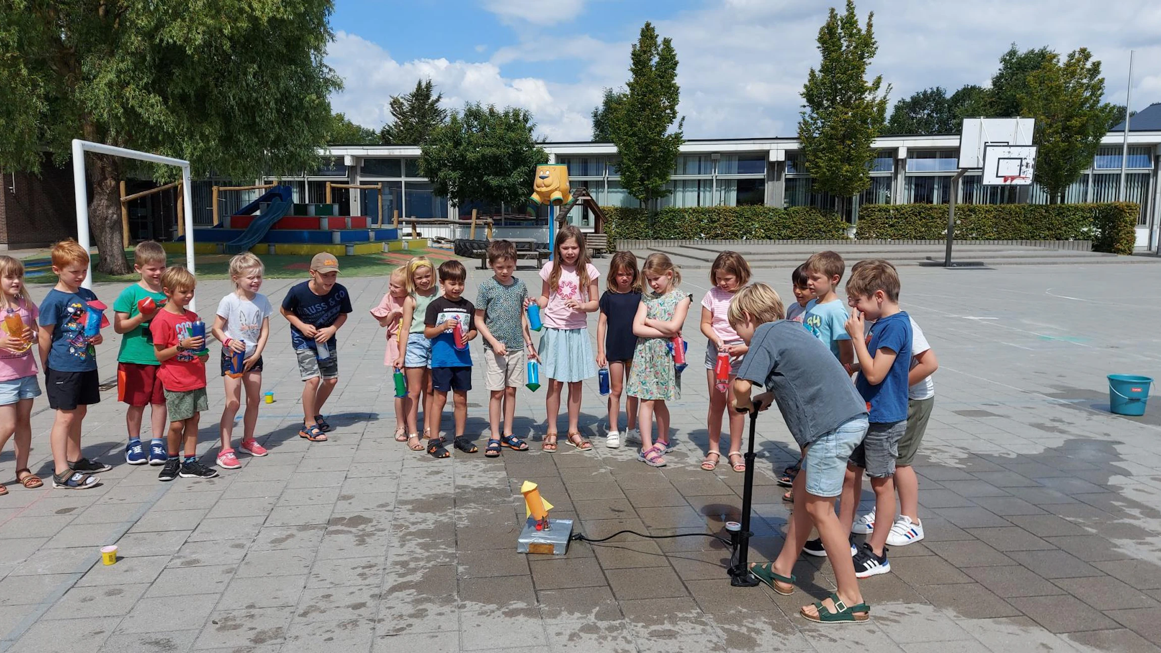 Raket afschieten