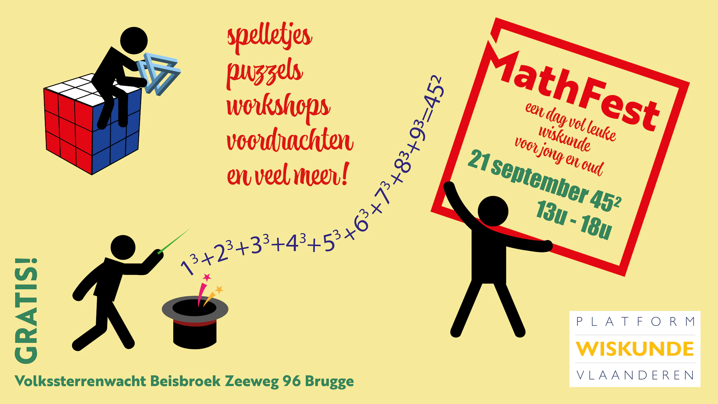 Wiskunde is voor iedereen.